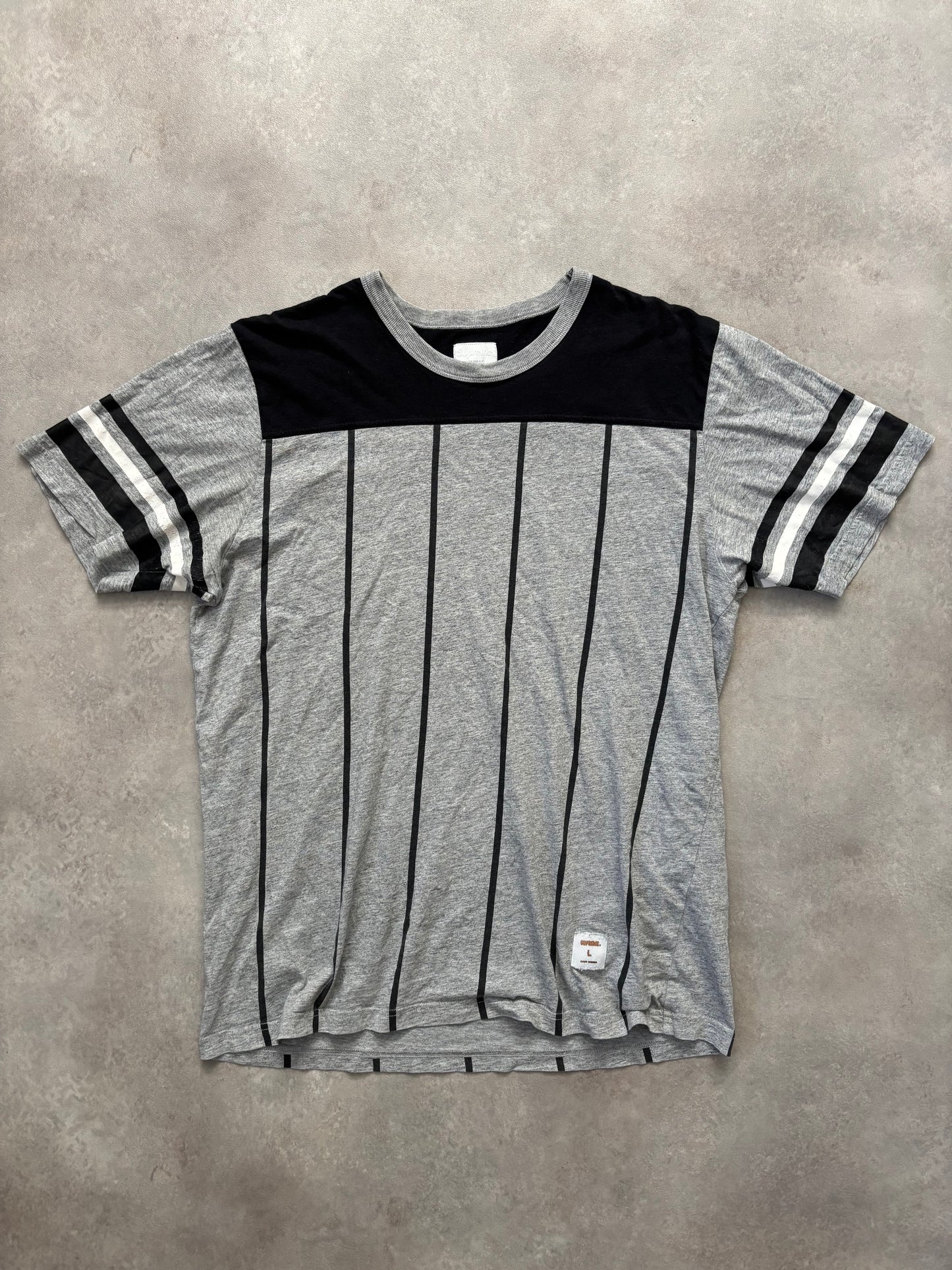 Supreme Pinstripe Football Tee (Str. L)