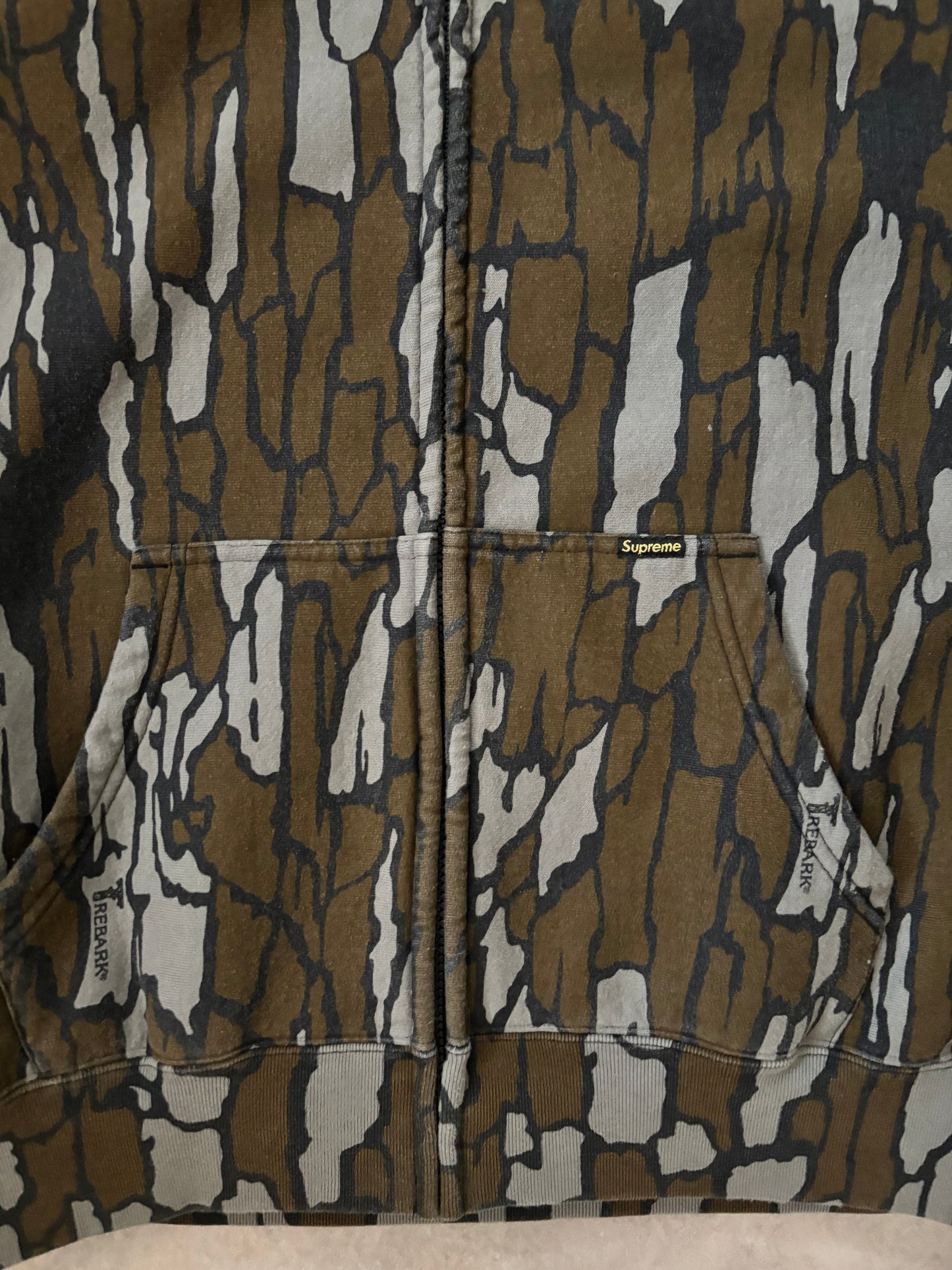Supreme Work Zip Up Hooded Sweatshirt (Str. M)