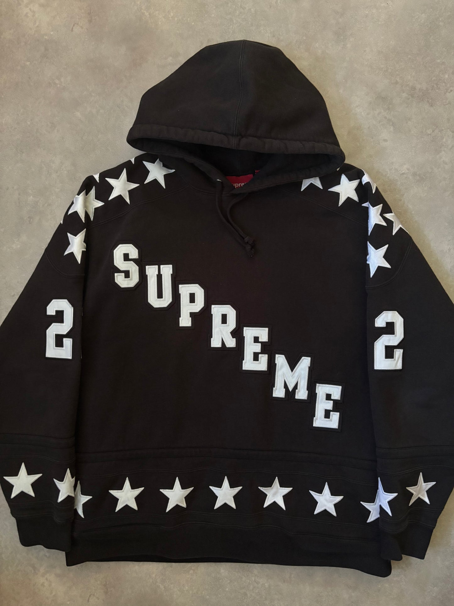 Supreme Hockey Hooded Sweatshirt (Str. L)