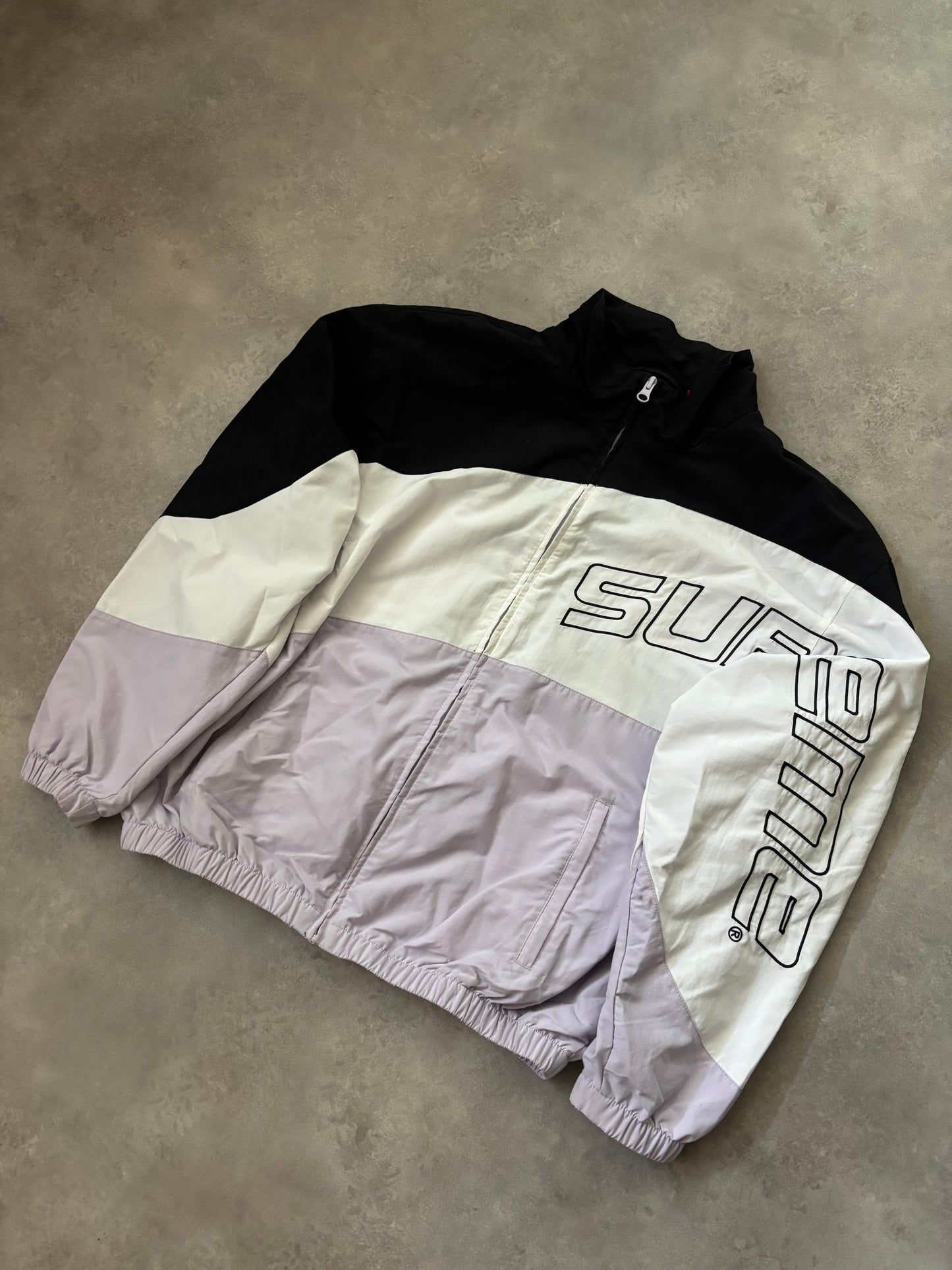 Supreme Embroidered Track Jacket (Str. M)