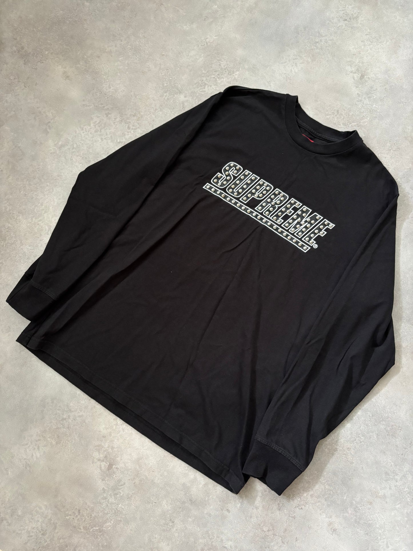 Supreme Studded L/S Top (Str. M)