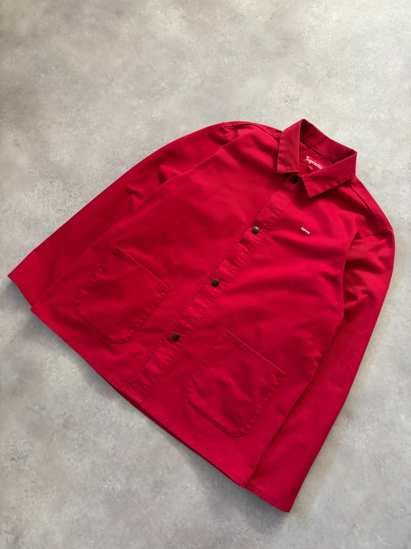 Supreme Red Overshirt (Str. M)