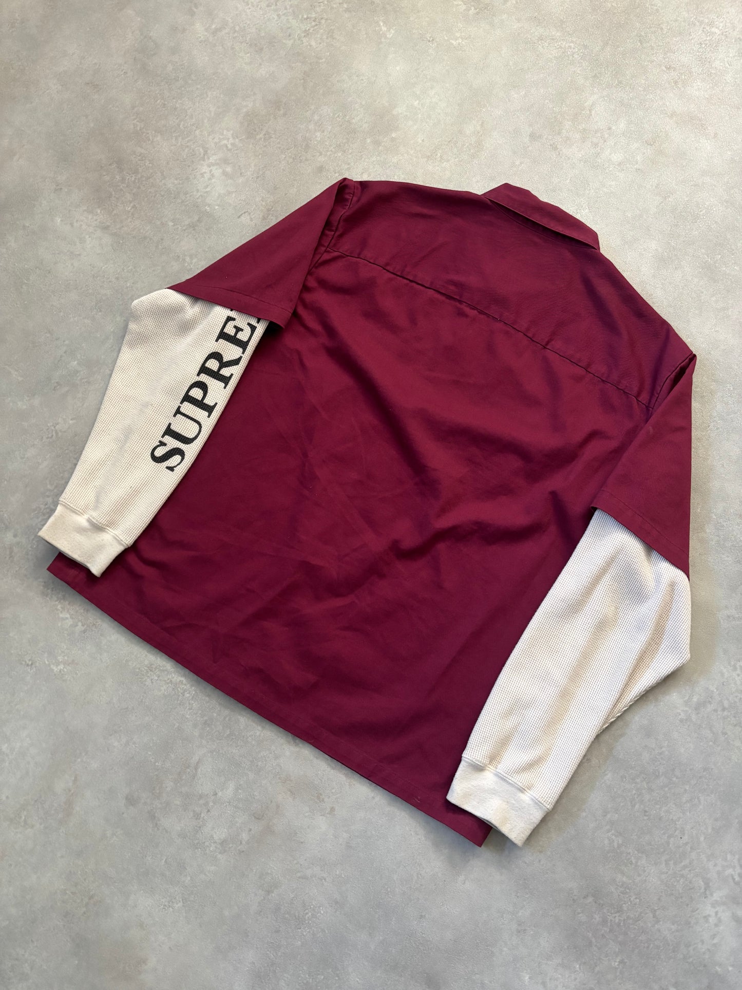Supreme Double Sleeve Skjorte (Str. L)