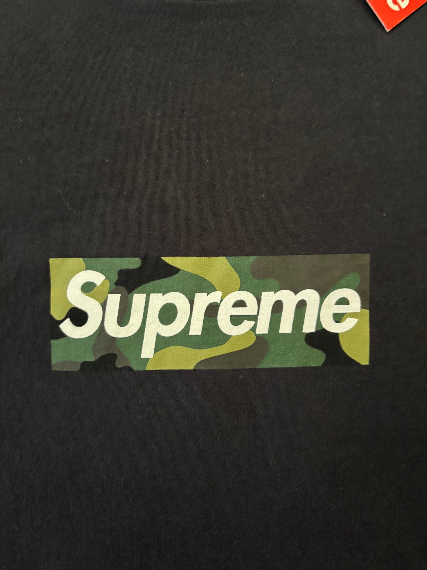 Supreme Camo Box Logo Tee (Str. L)