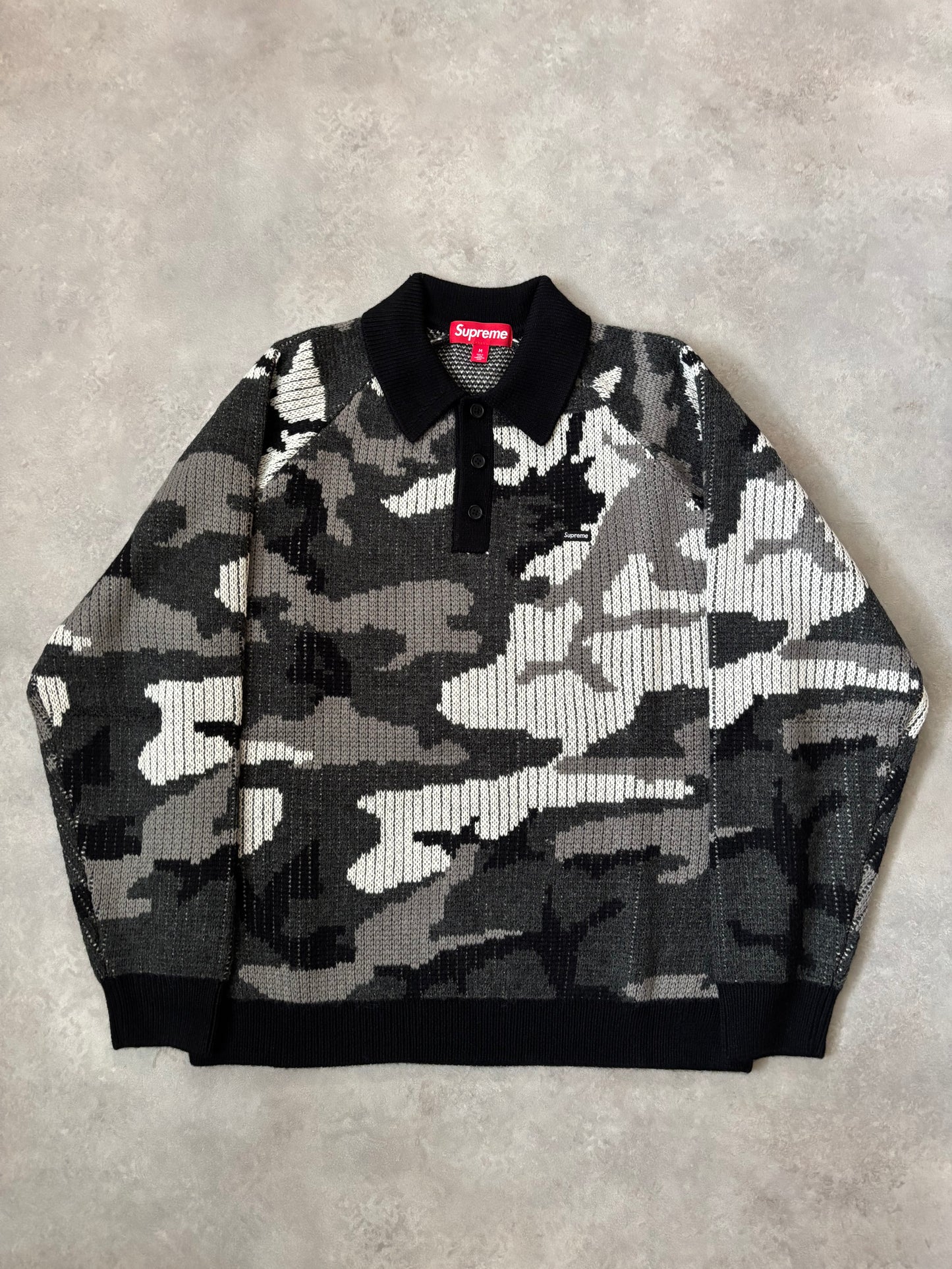 Supreme Small Box Polo Sweater (Str. M)