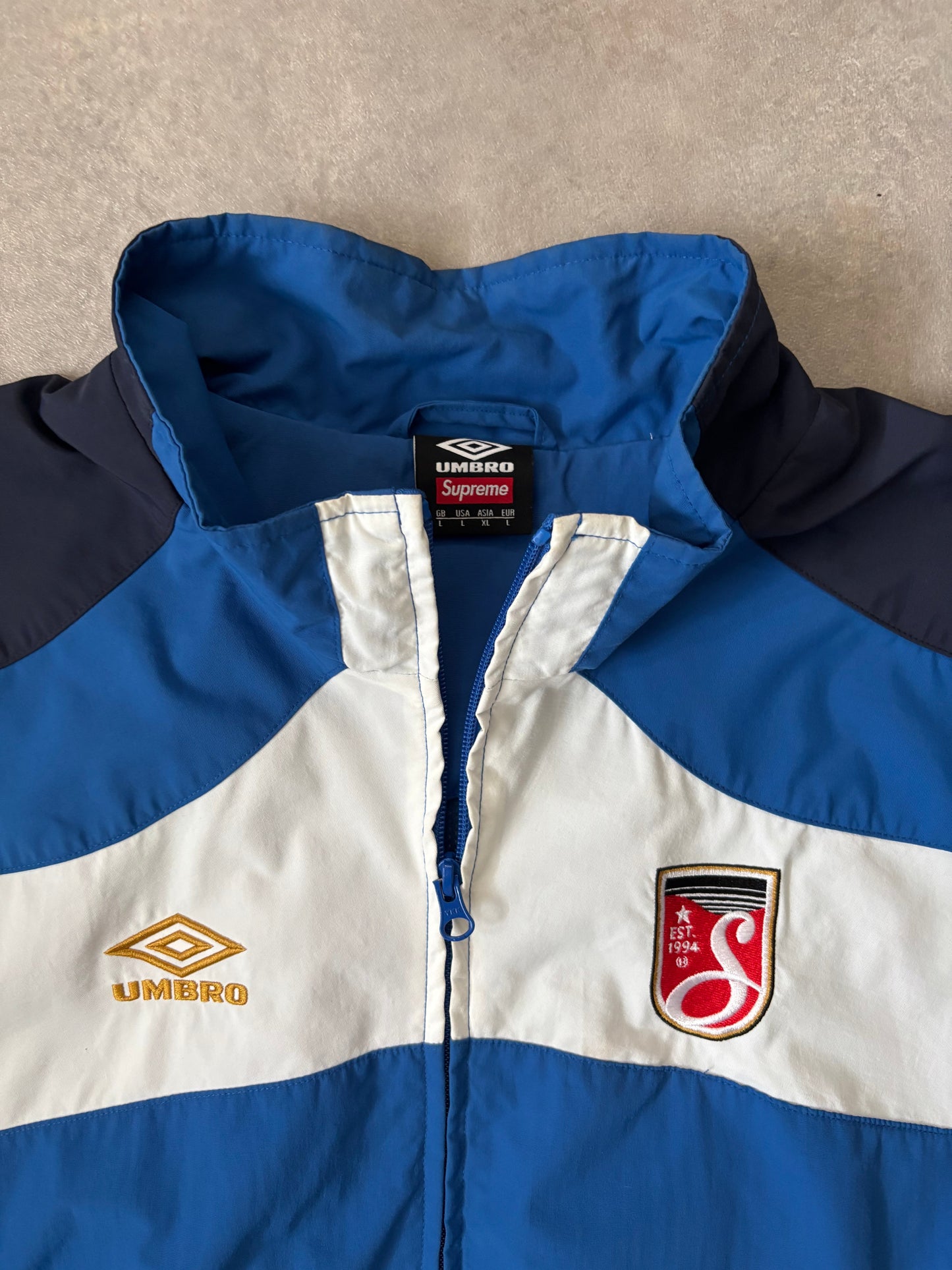 Supreme x Umbro Track Jacket (Str. L)