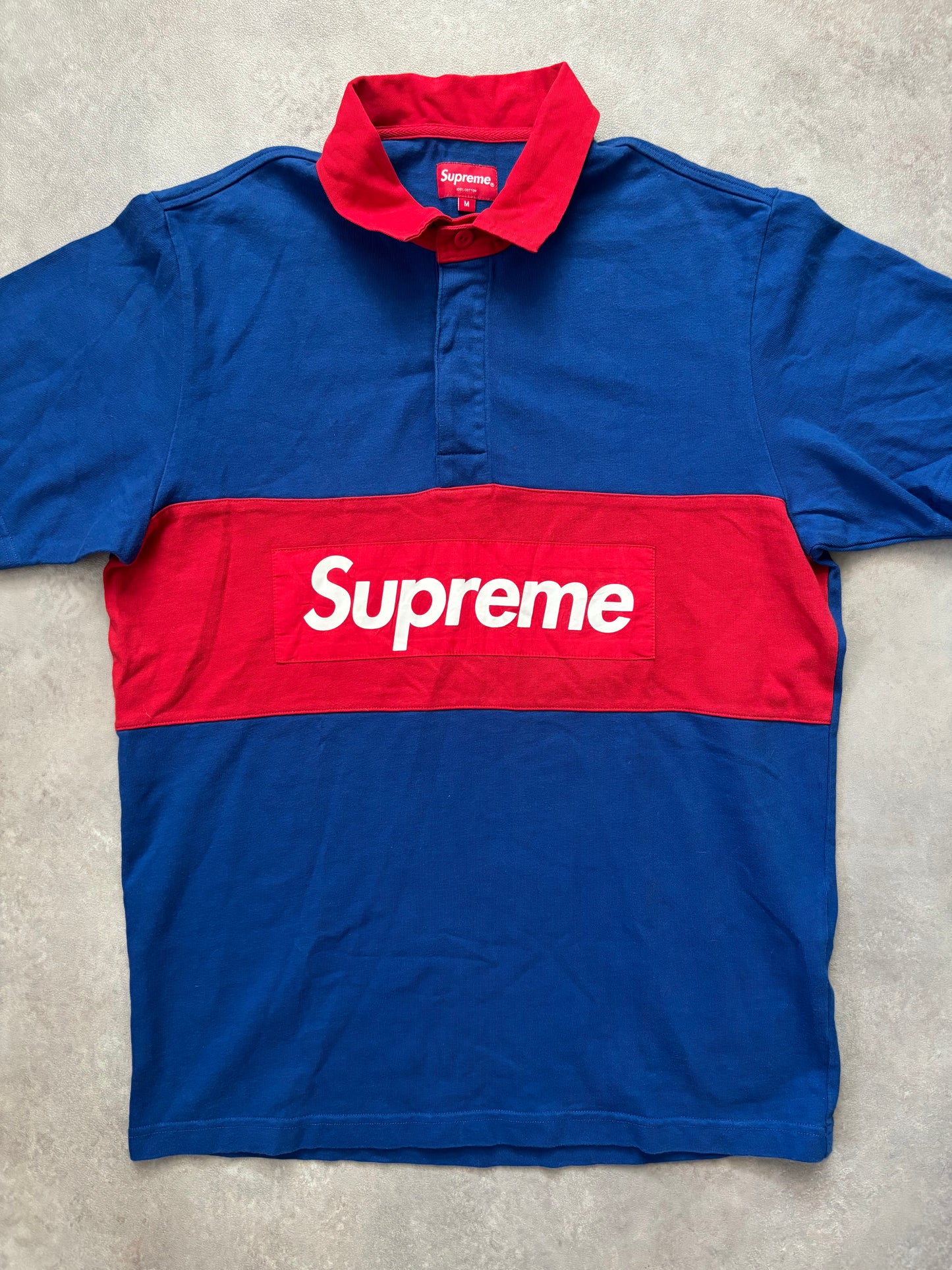 Supreme S/S Rugby Polo (Str. M)