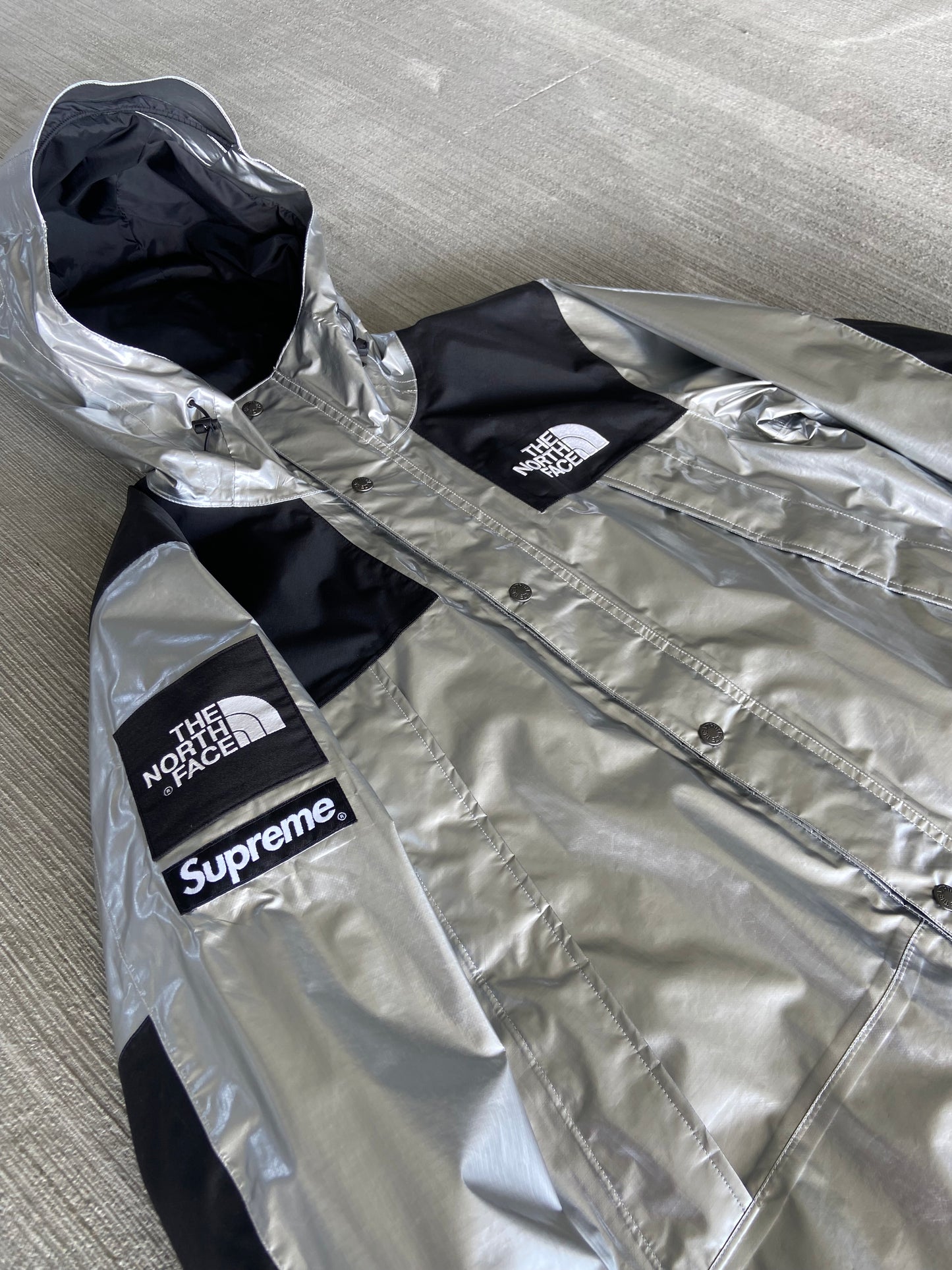 Supreme x The North Face Metallic Mountain Parka (Str. M)