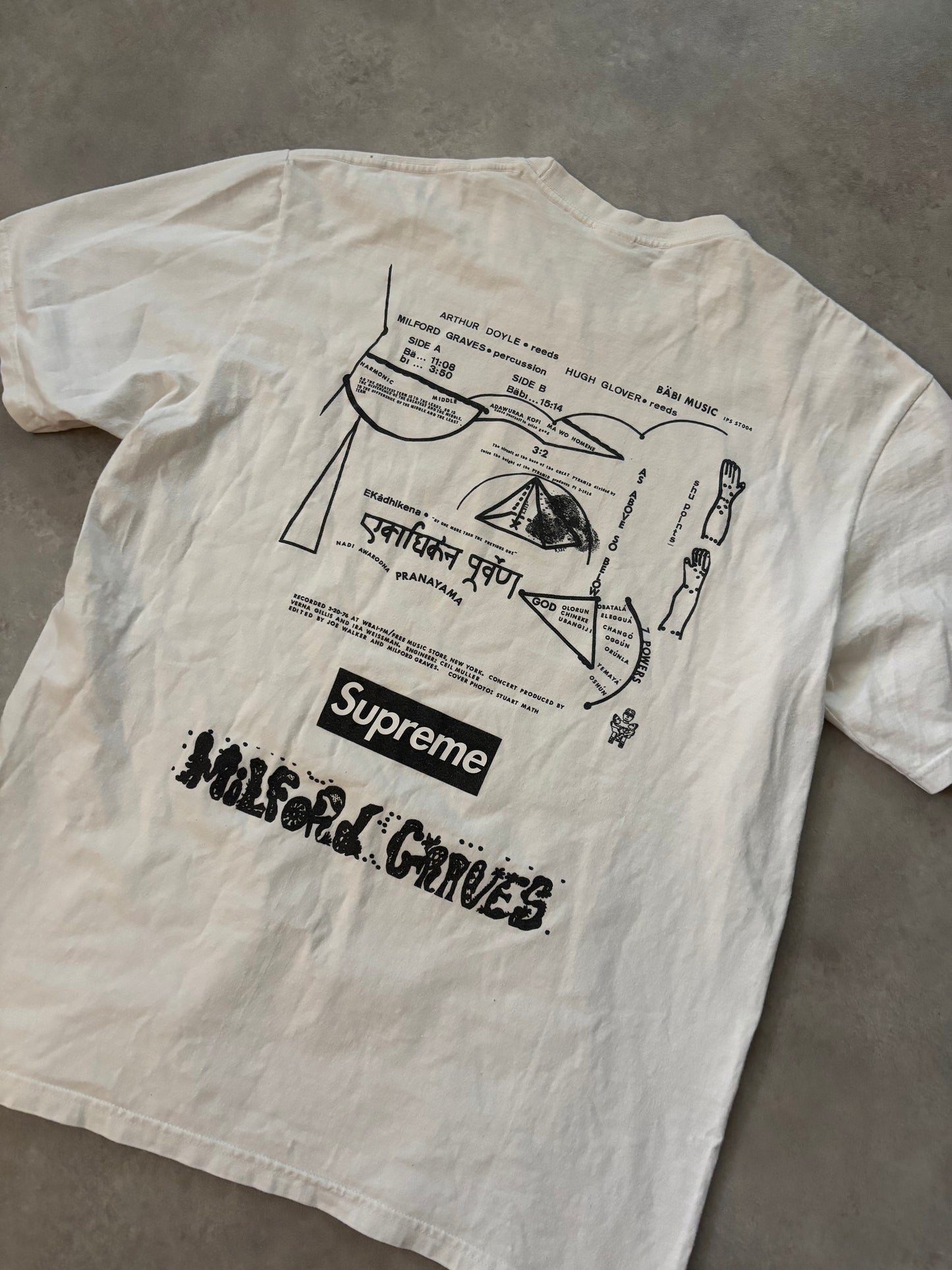 Supreme Milford Graves Tee (Str. L)