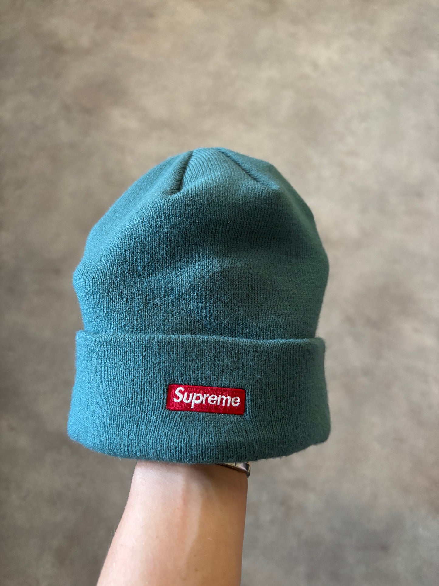 Supreme x New Era S Logo Beanie