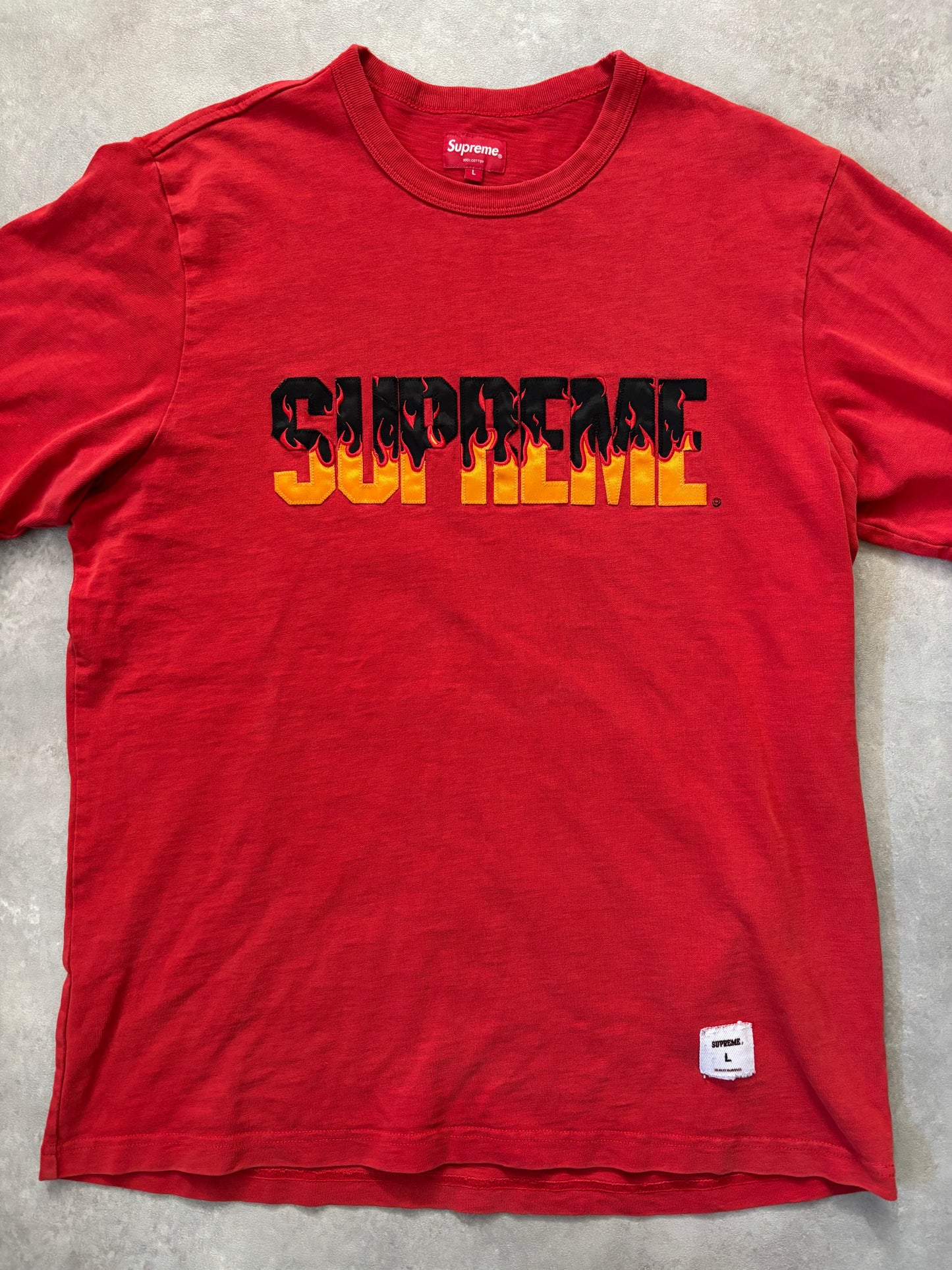 Flame S/S Top (Str. L)
