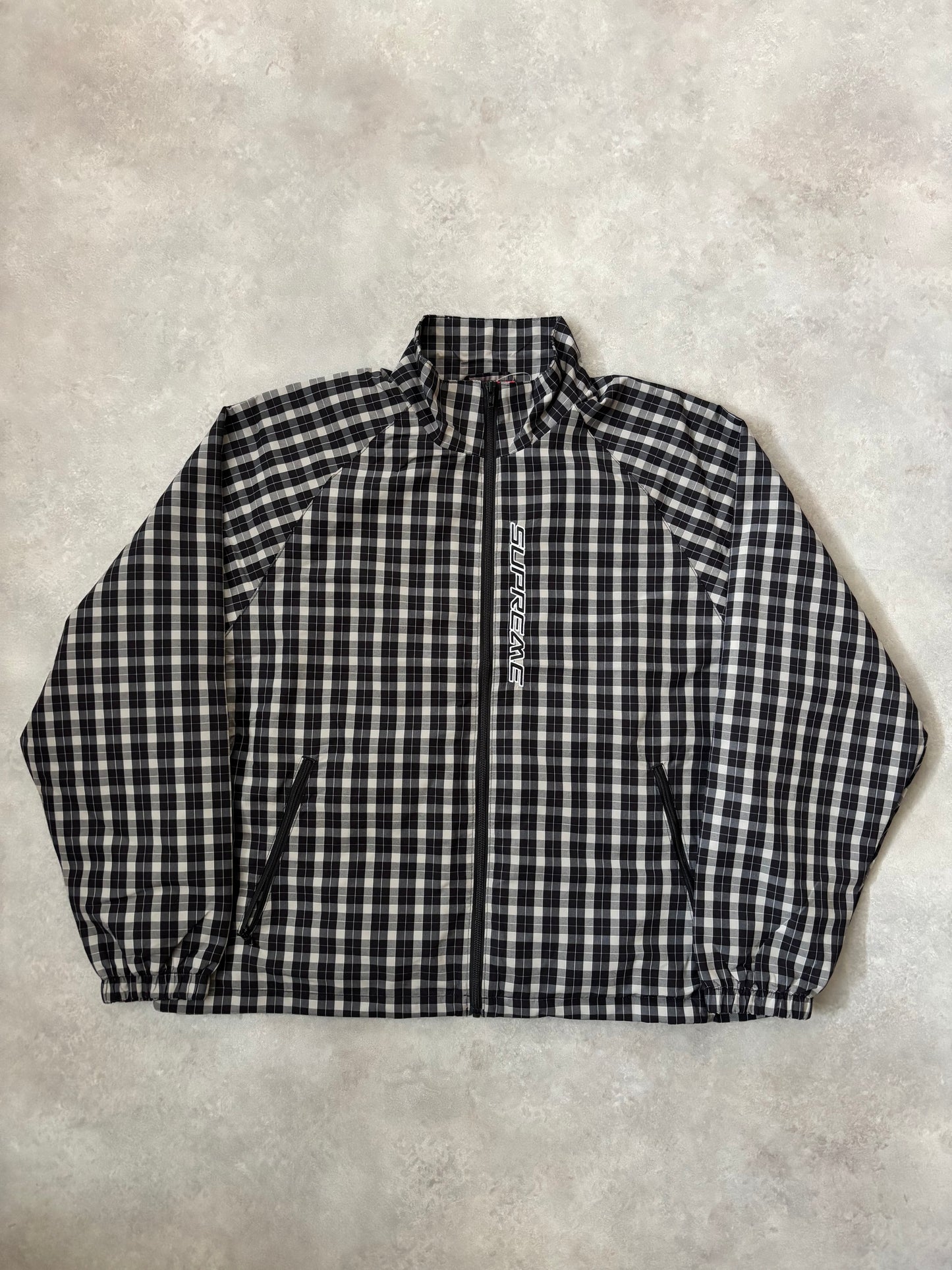 Supreme Plaid Track Jacket (Str. L)