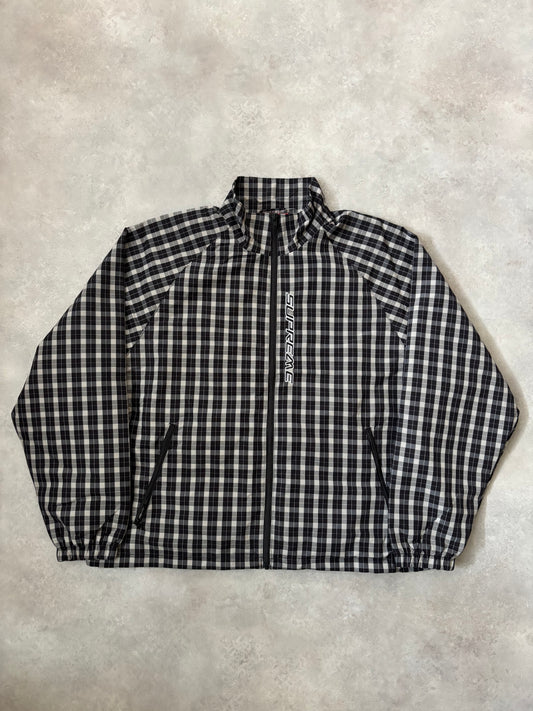Supreme Plaid Track Jacket (Str. M)