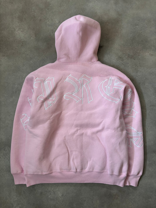 Supreme Faux Fur Zip Up Hooded Sweatshirt (Str. L)