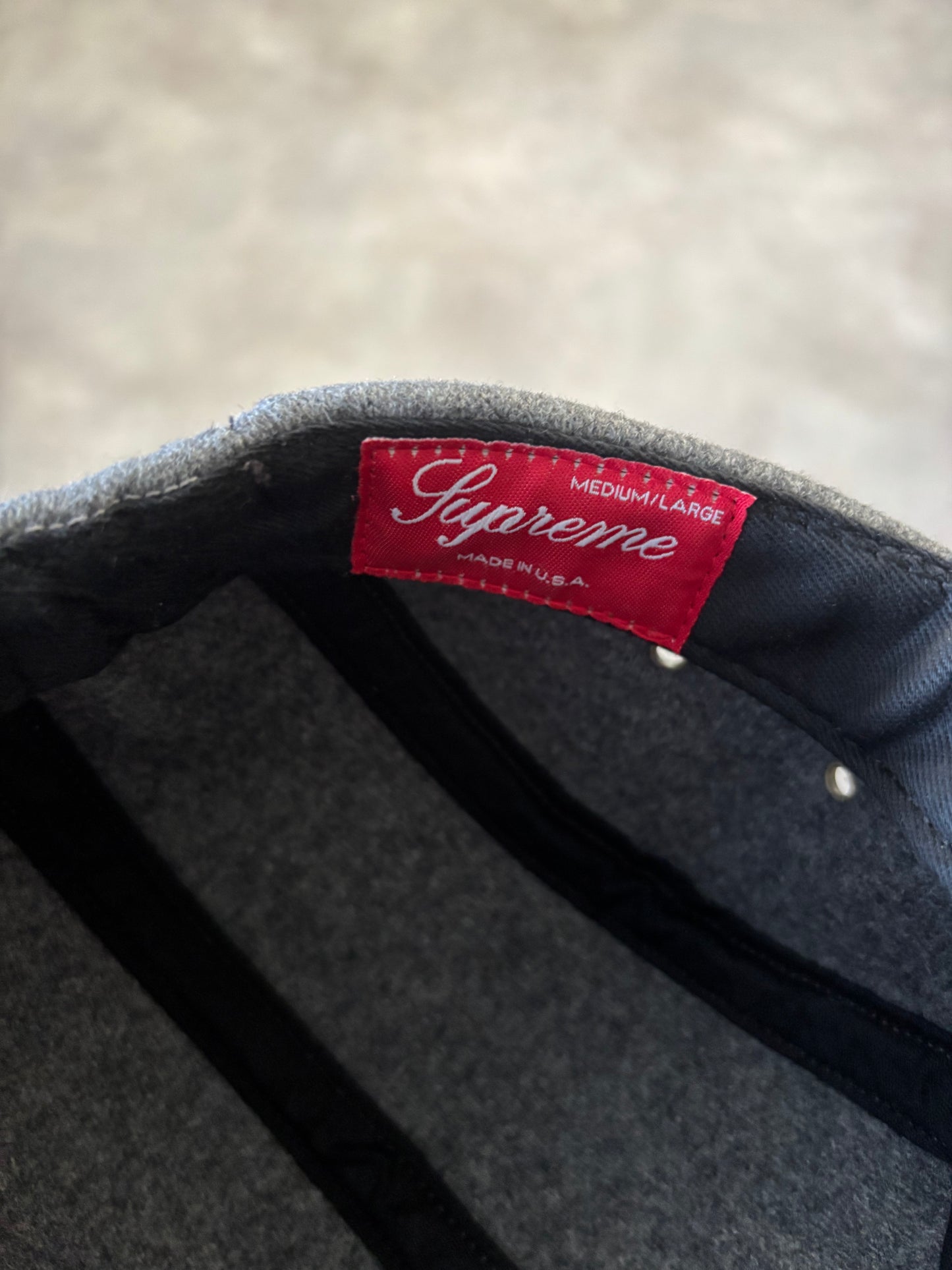 Supreme camp cap (Str. M/L)