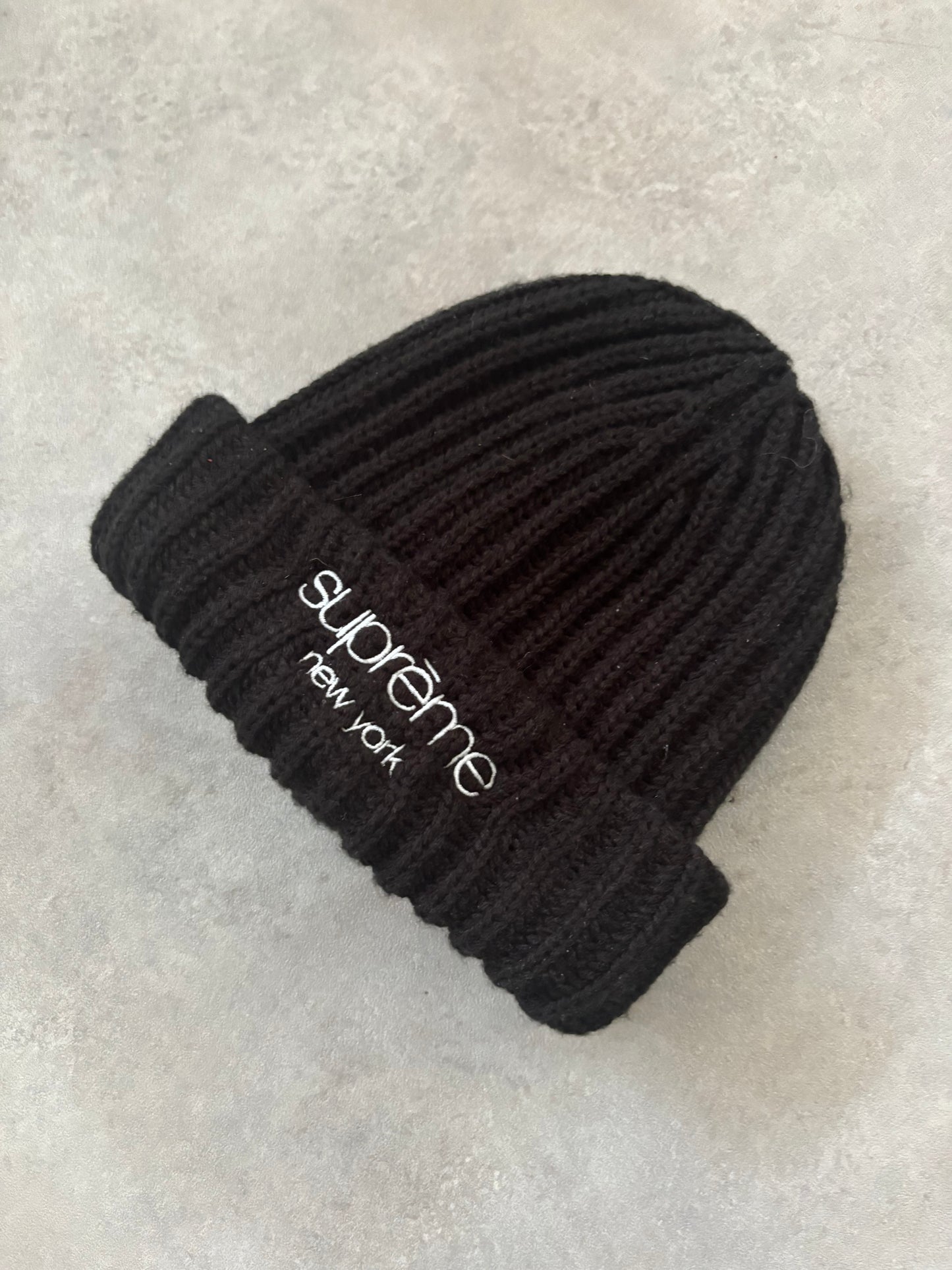 Supreme Chunky Ribbed Beanie