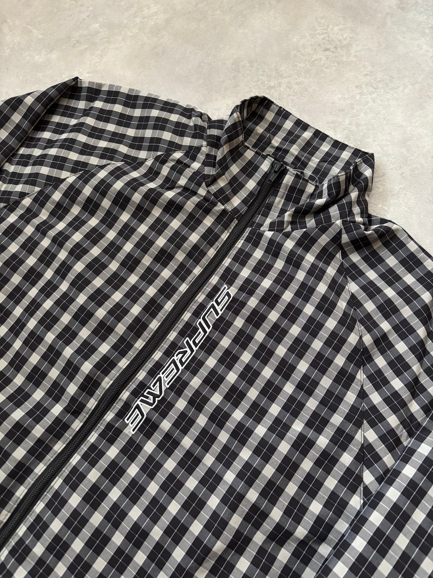 Supreme Plaid Track Jacket (Str. L)