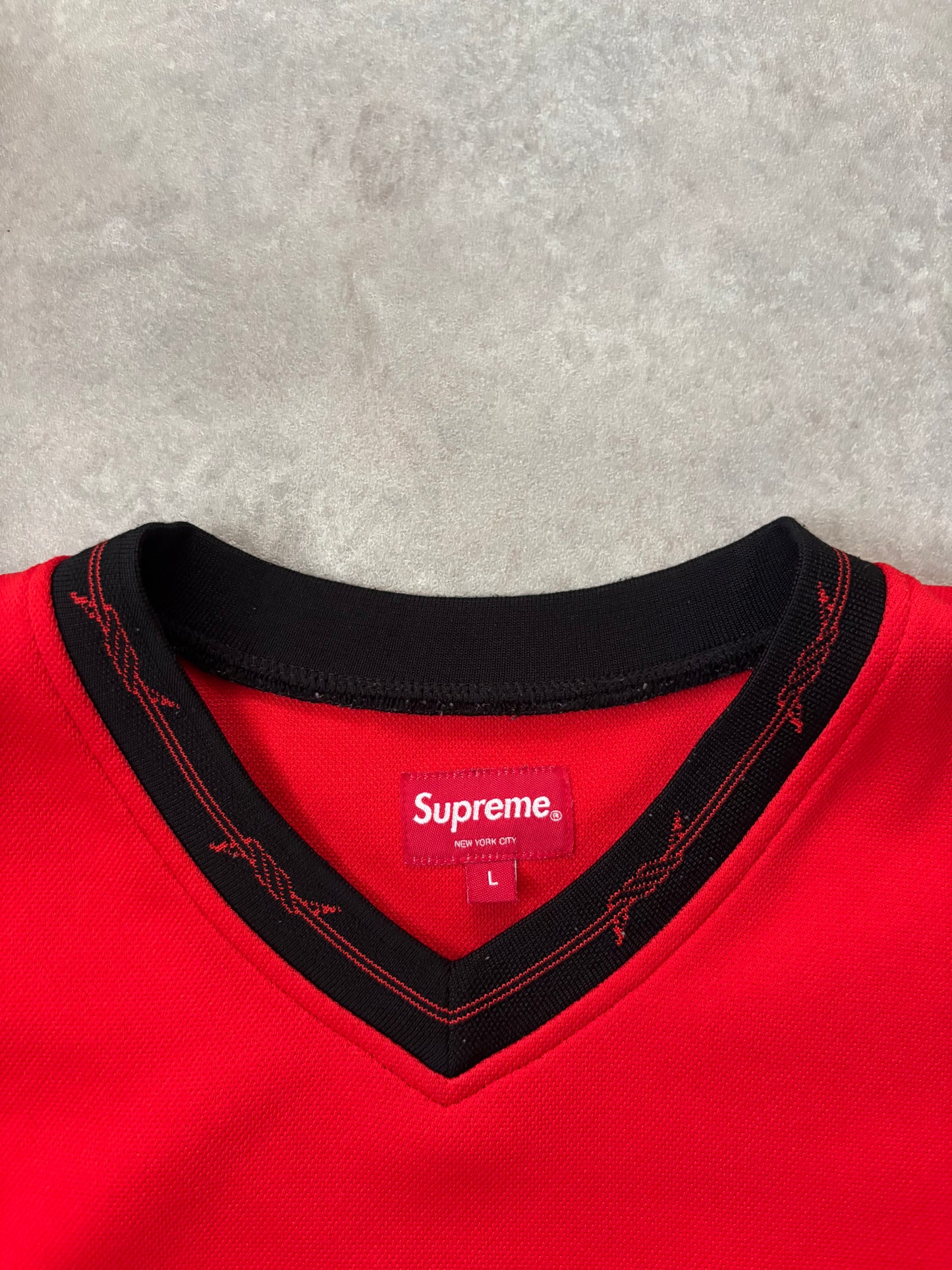 Supreme Barbed Wire Moto Jersey (Str. L)