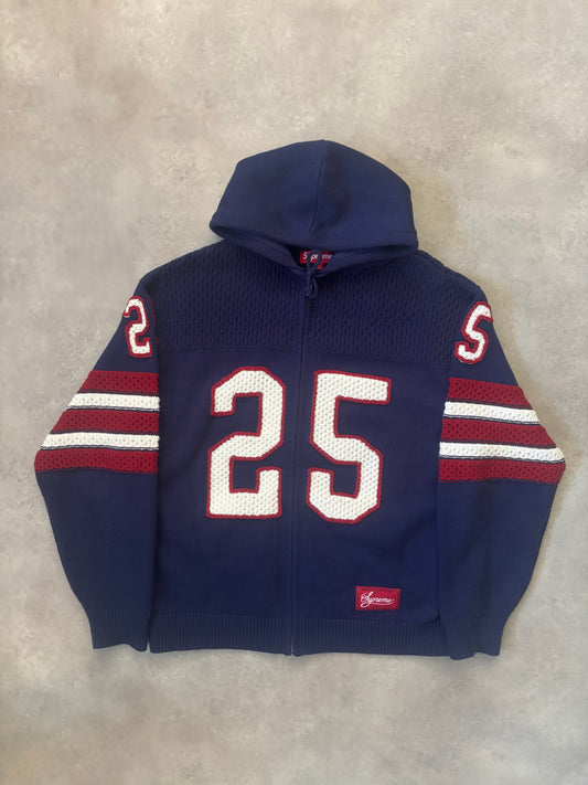 Supreme Sport Zip Up Hooded Sweater (Str. L)