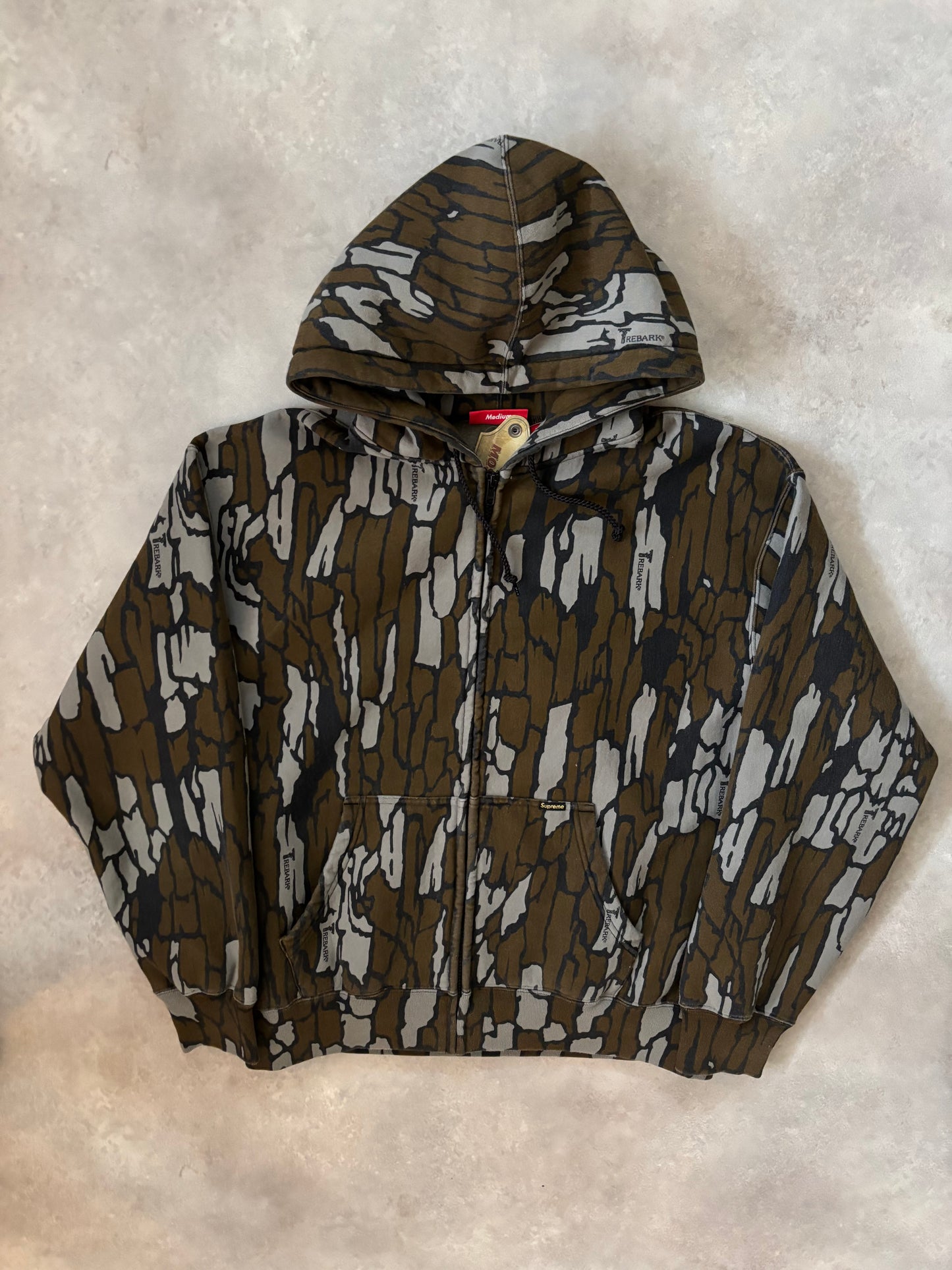 Supreme Work Zip Up Hooded Sweatshirt (Str. M)