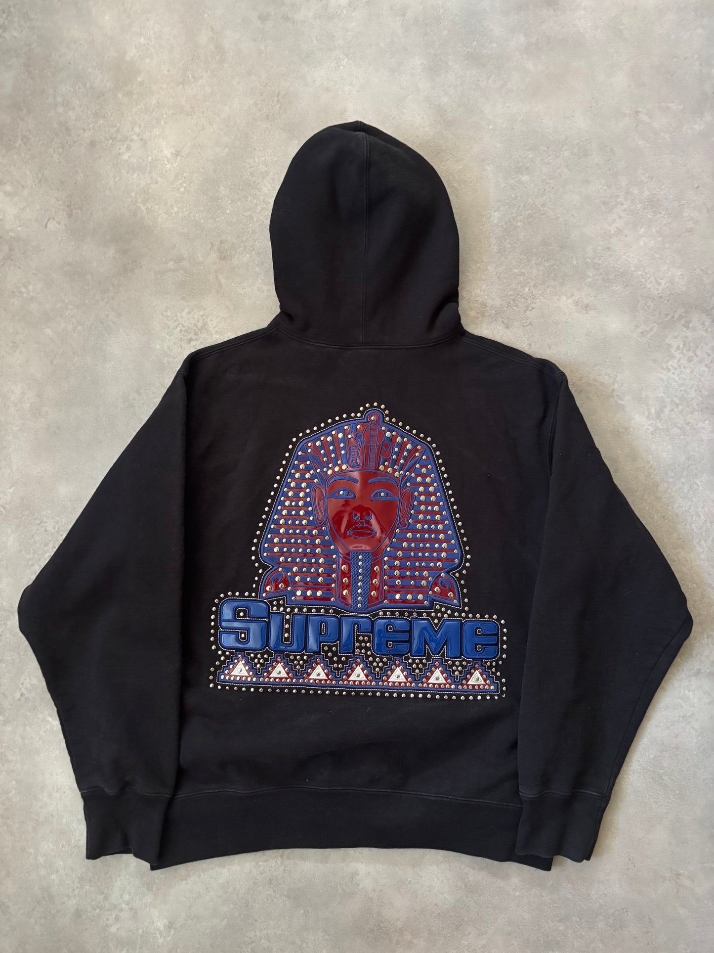 Supreme Pharaoh Studded Hooded Sweatshirt (Str. M)
