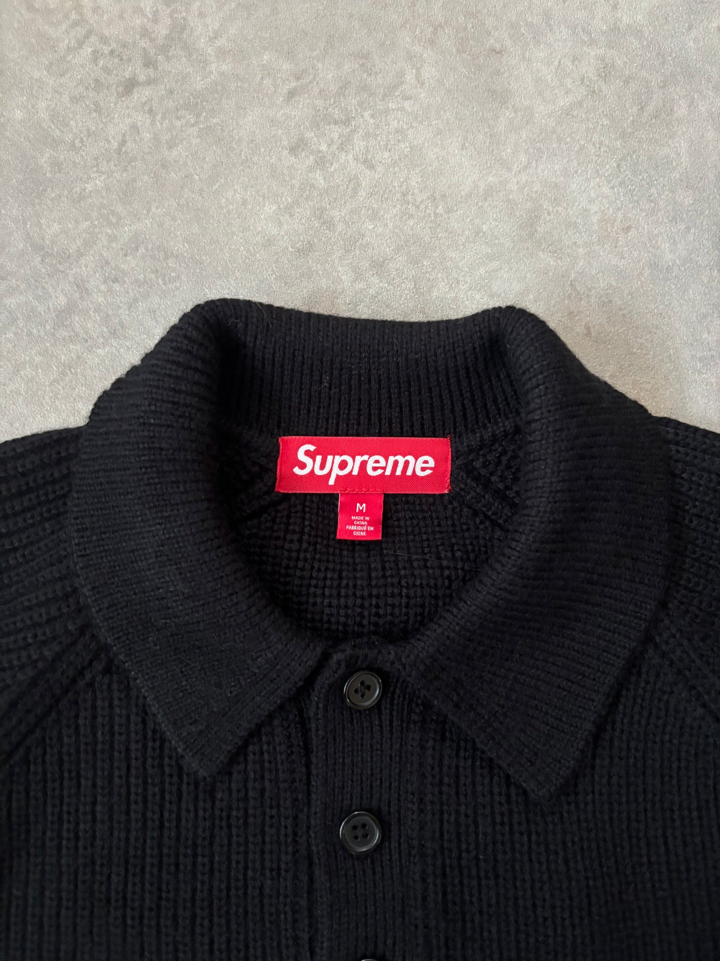 Supreme Small Box Polo Sweater (Str. M)