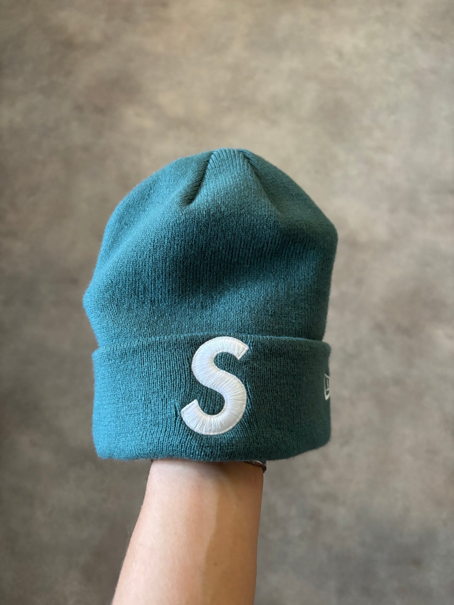Supreme x New Era S Logo Beanie