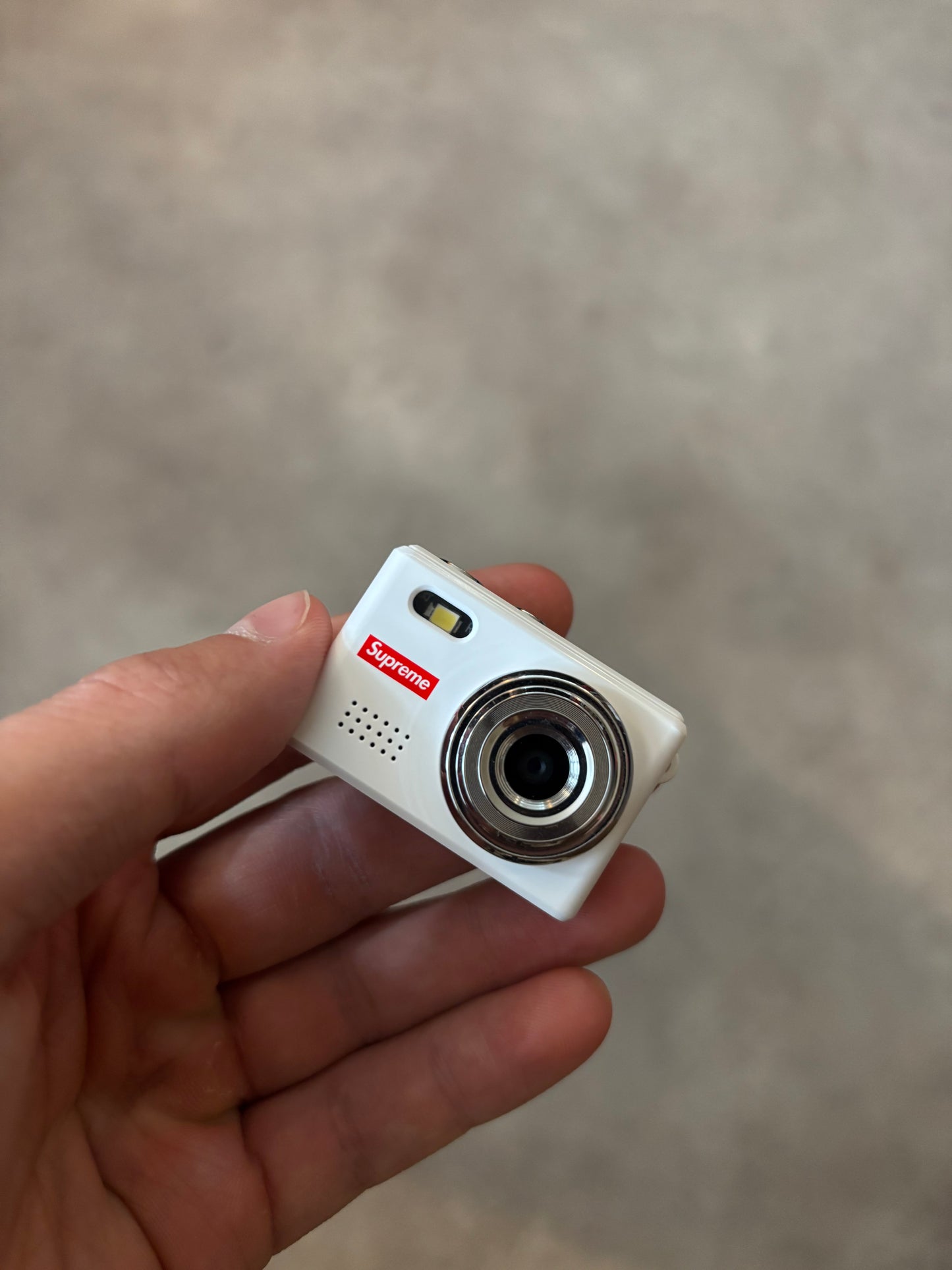 Supreme Digital Camera Keychain