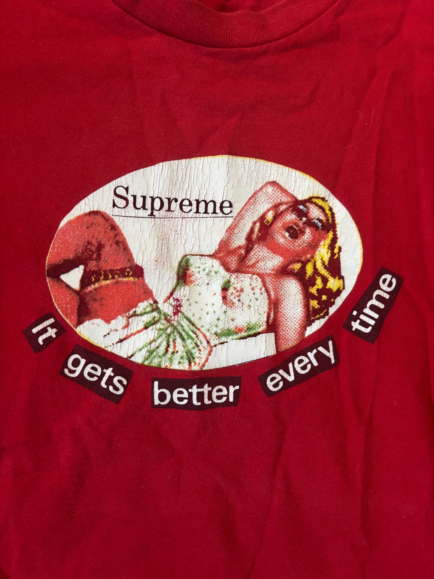 Supreme It Gets Better Every Time Tee (Str. L)