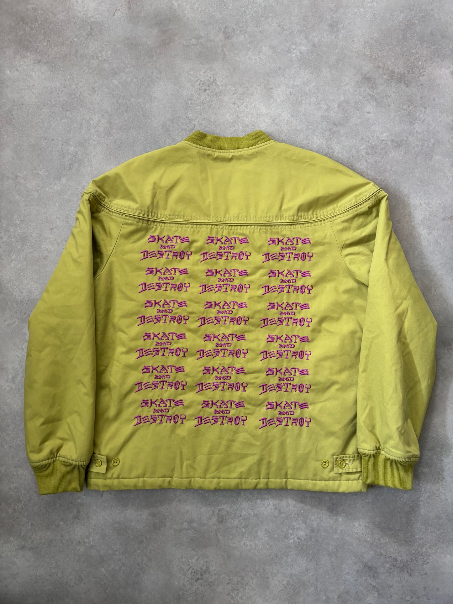 Supreme x Thrasher Poplin Crew Jacket (Str. L)