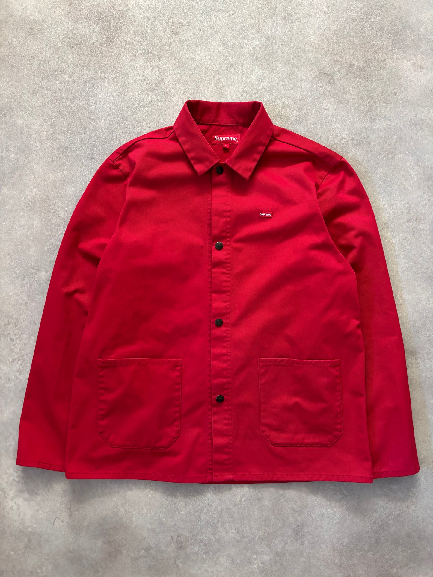 Supreme Red Overshirt (Str. M)