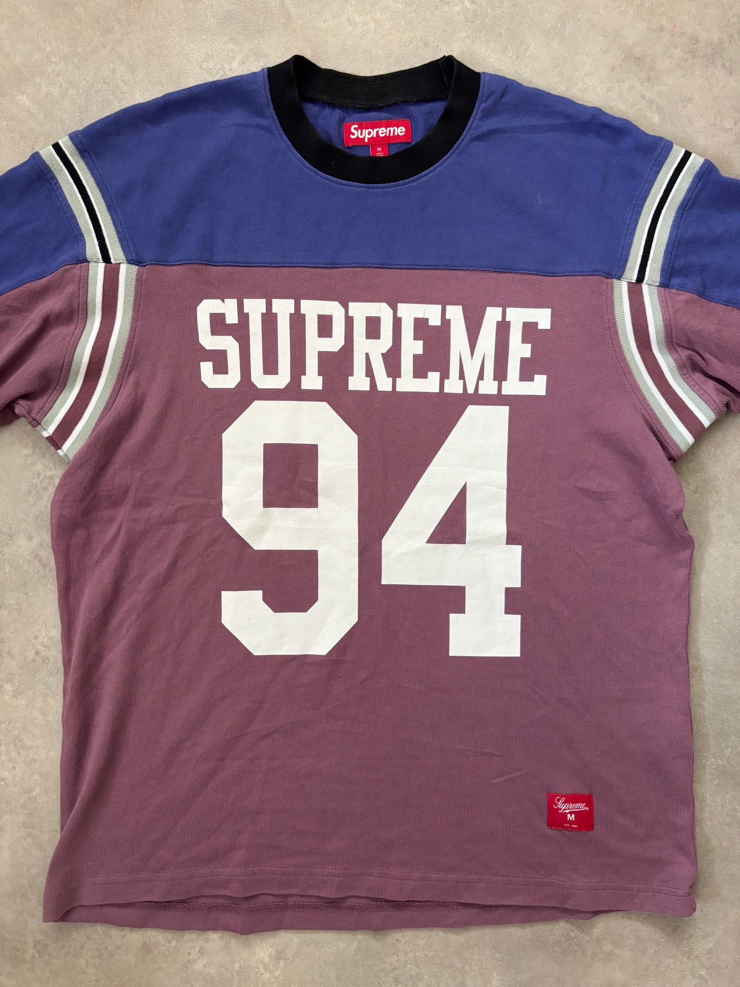Supreme Split S/S Football Top (Str. M)