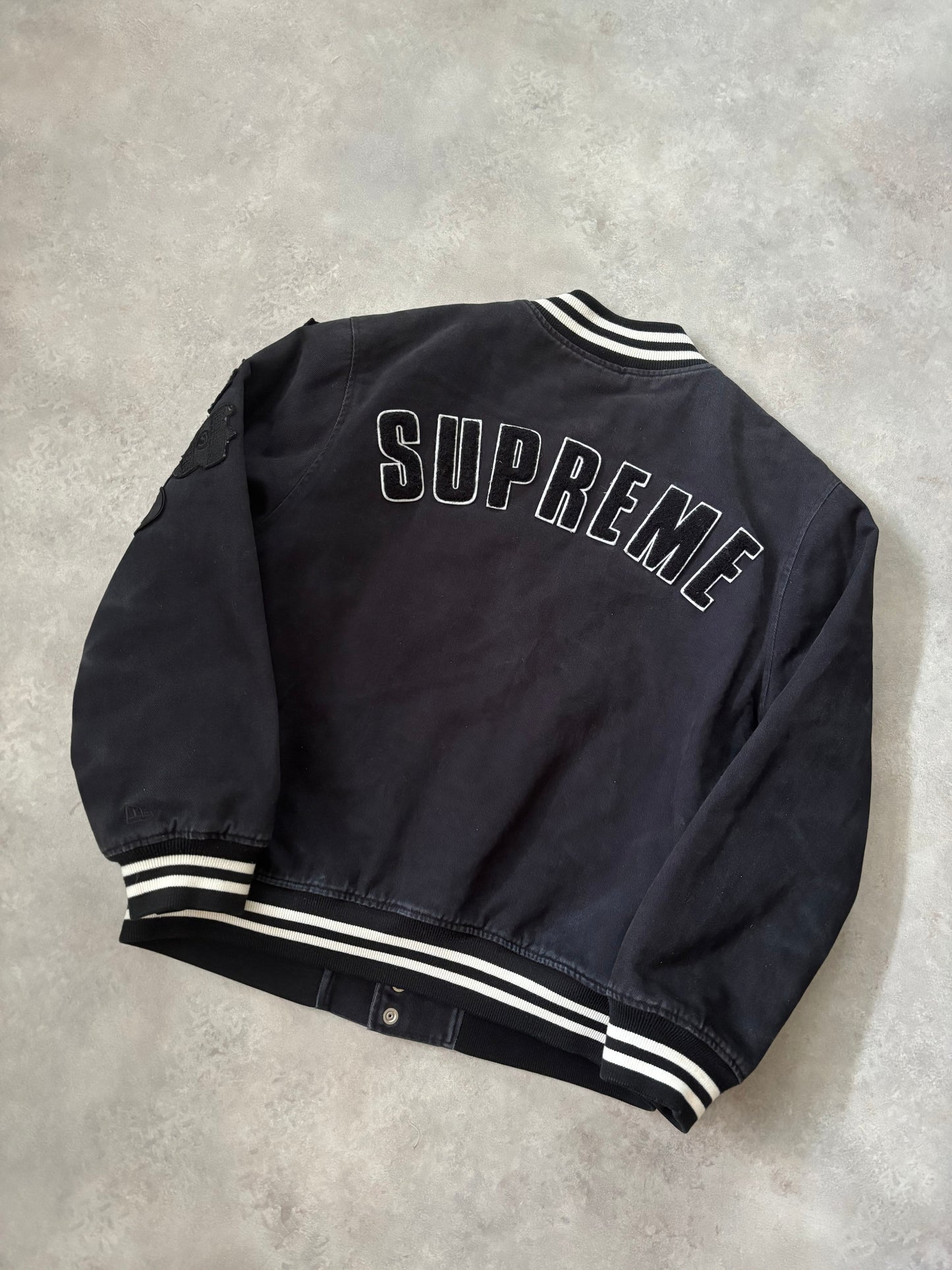 Supreme New Era MLB Varsity Jacket (Str. L)