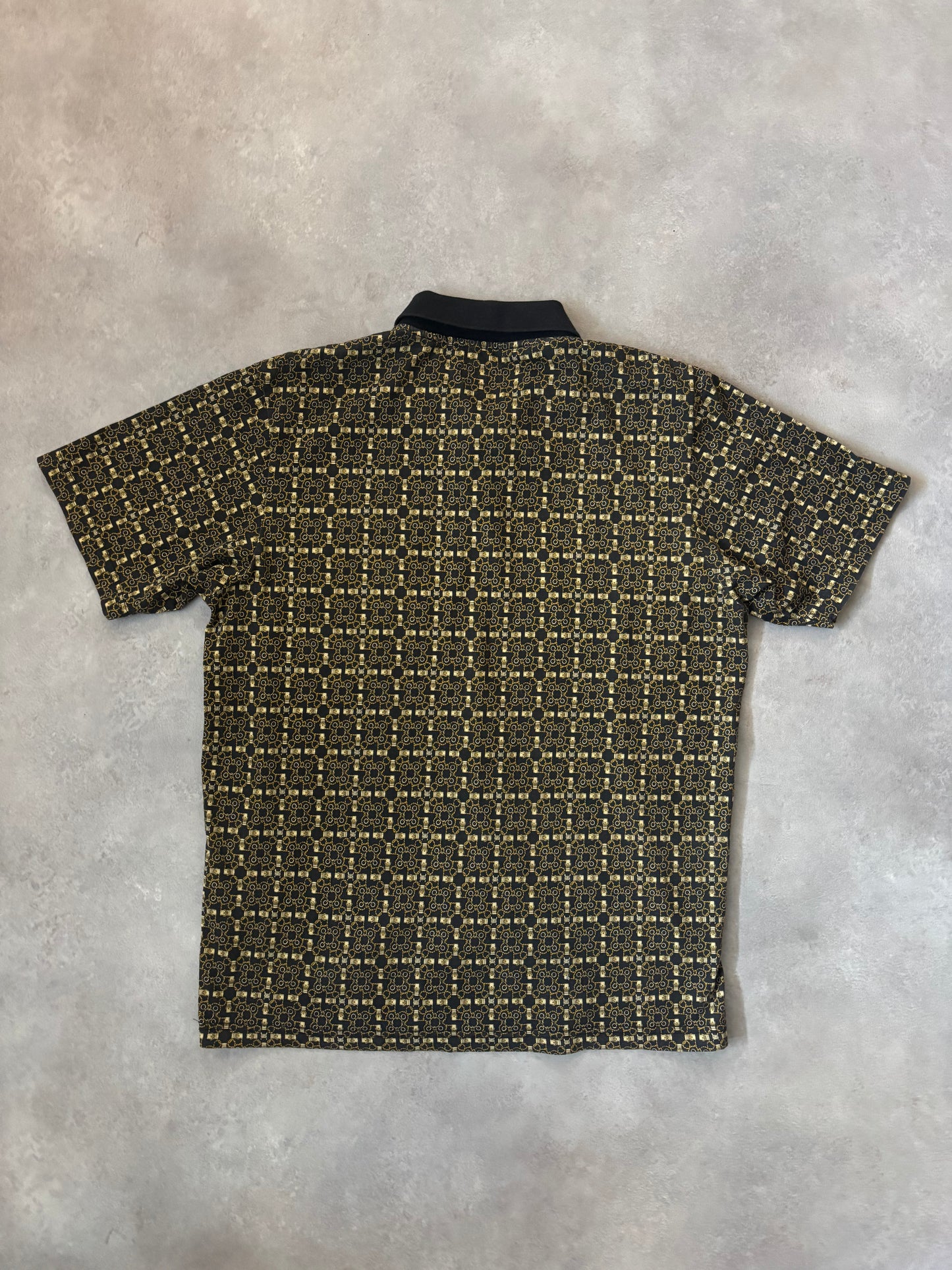Supreme Patterned Polo (Str. M)