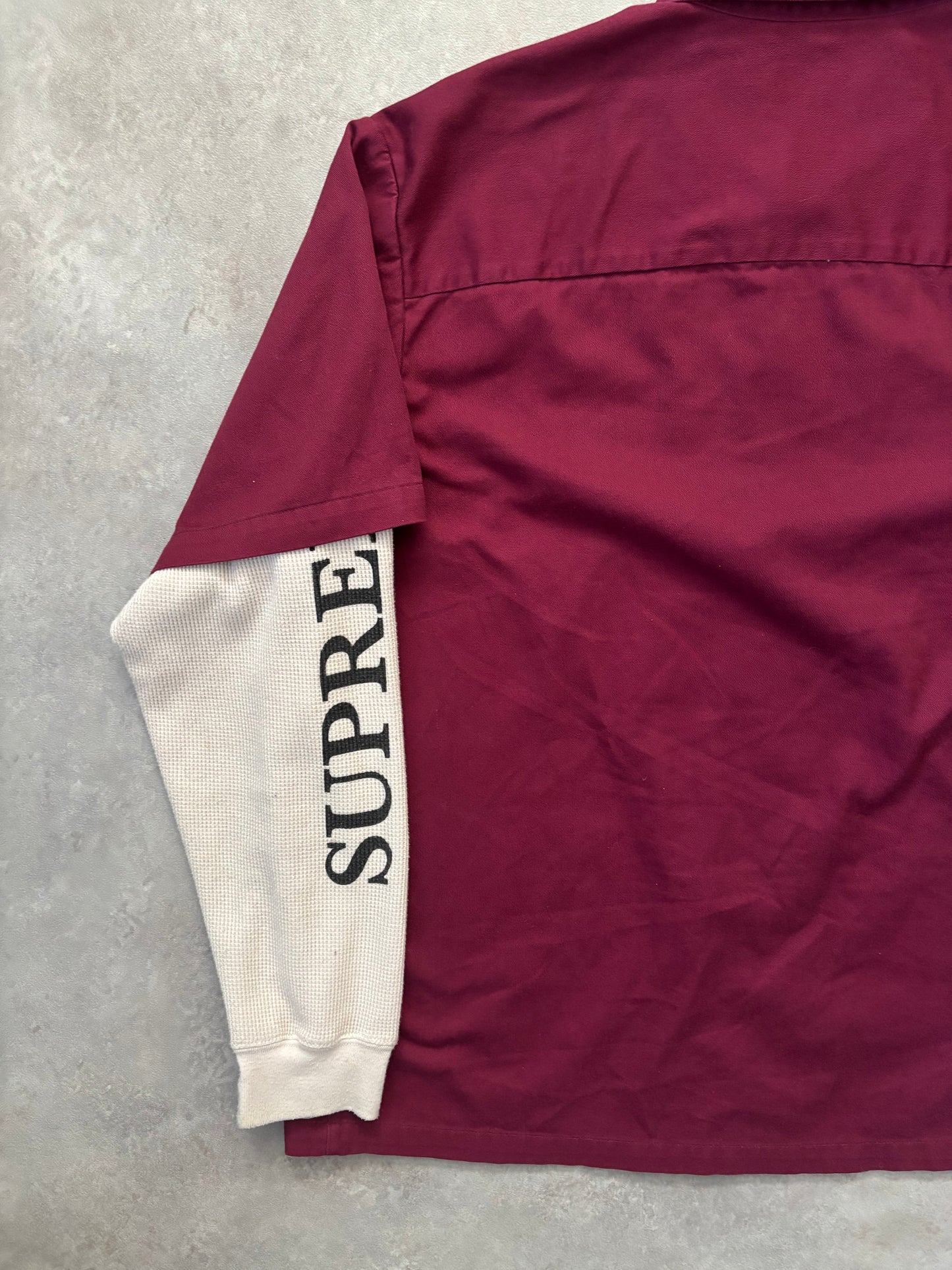 Supreme Double Sleeve Skjorte (Str. L)