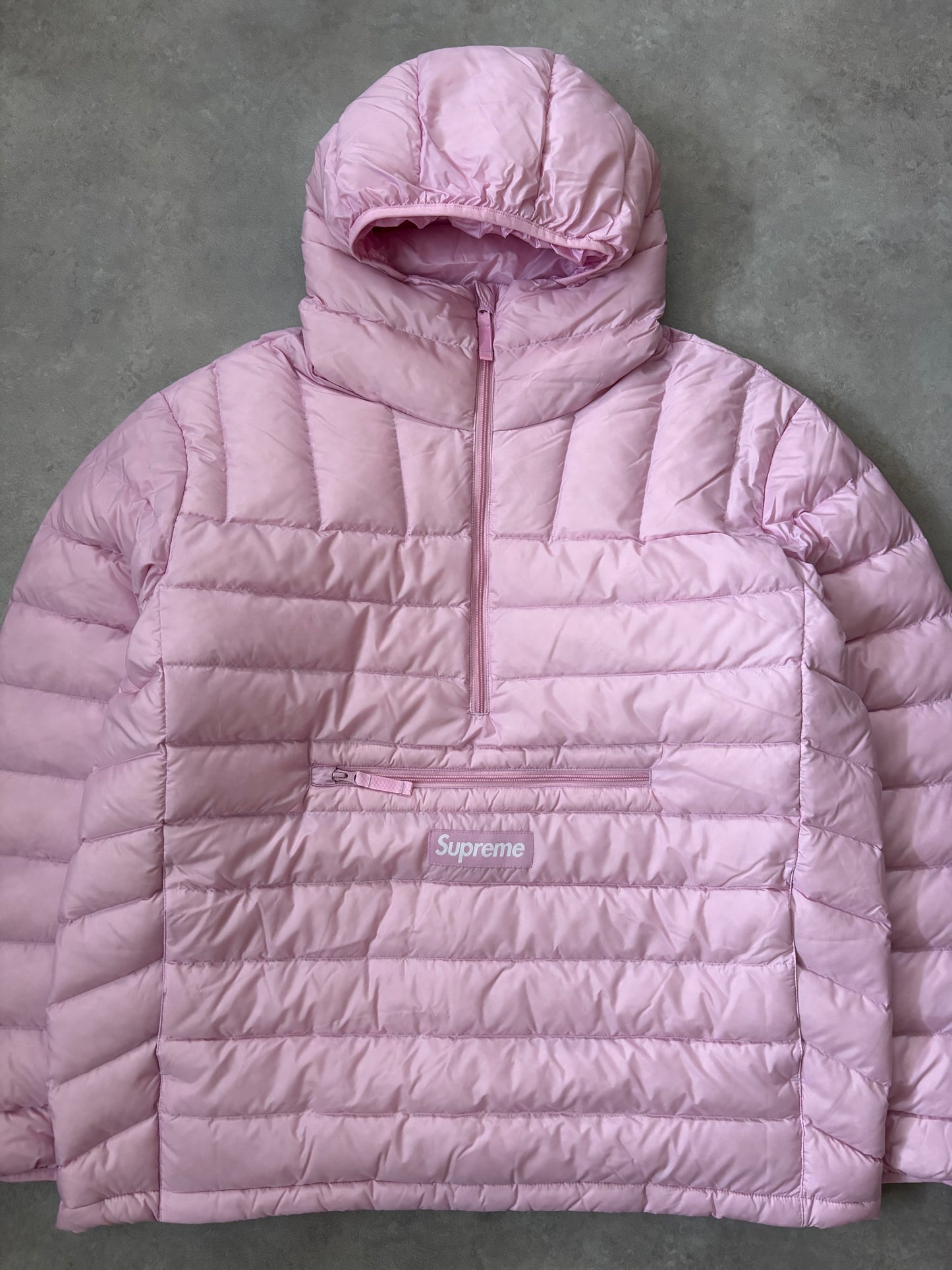 Supreme Micro Down Half Zip Jacket (Str. M)