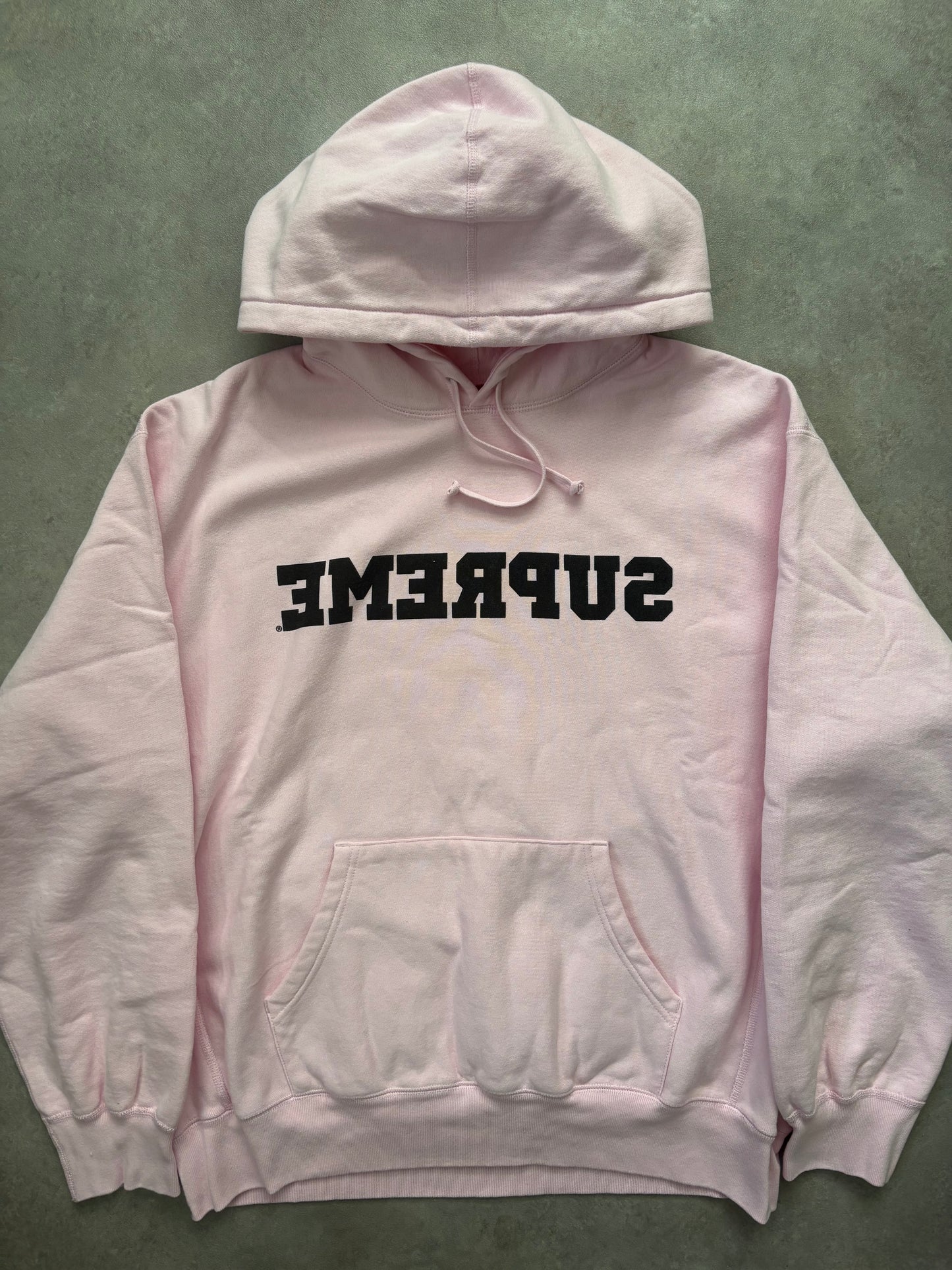 Supreme Reverse Hooded Sweatshirt (Str. L)