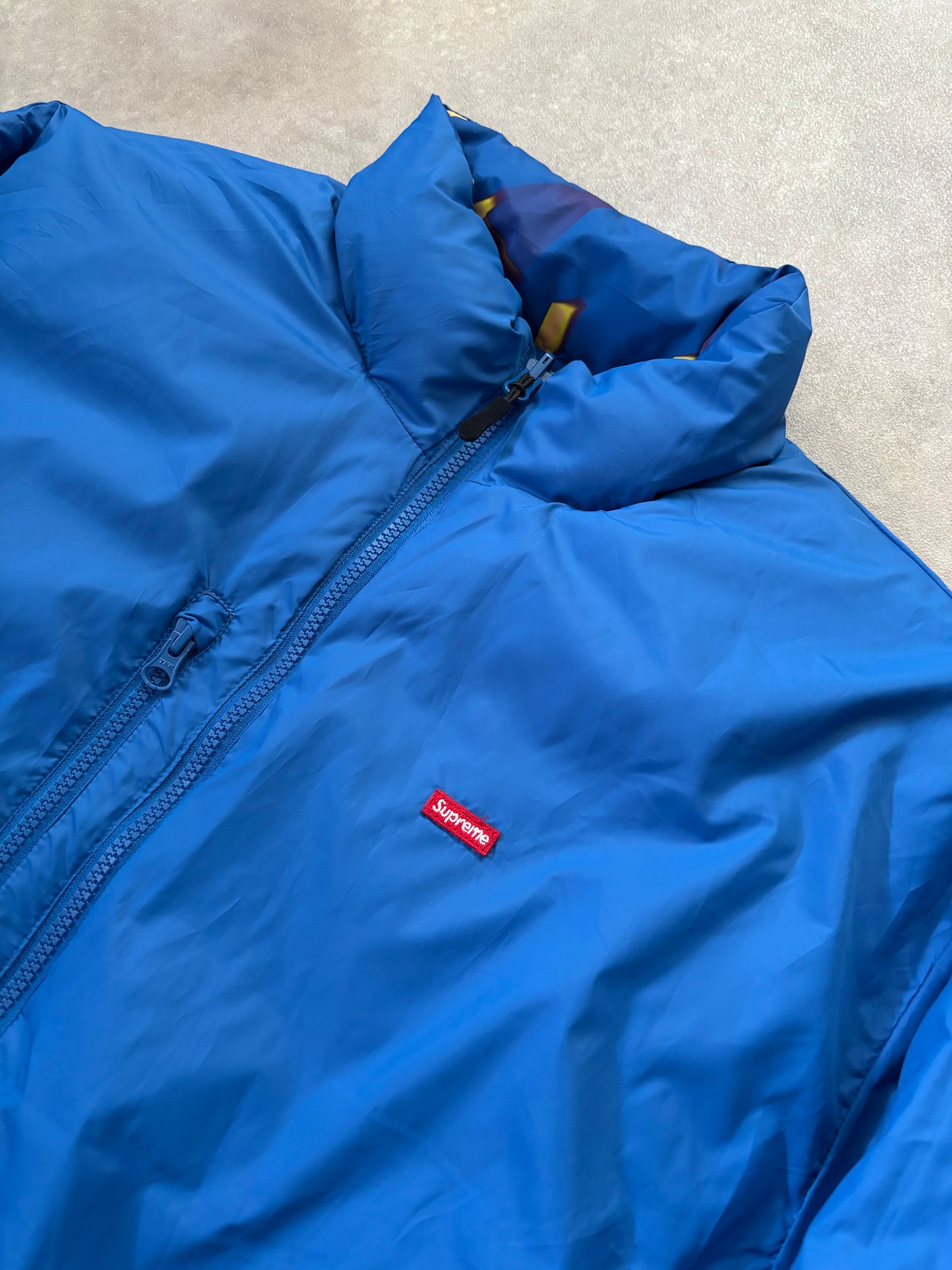 Supreme Watches Reversible Puffy Jacket (Str. S)