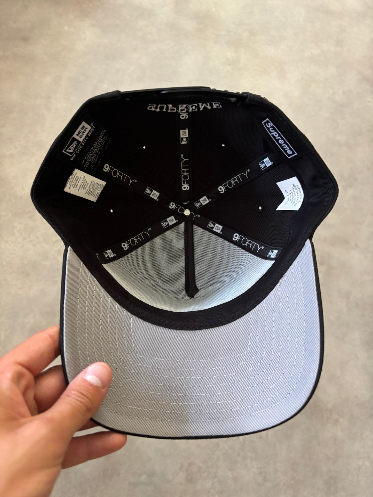 Supreme Gothic New Era Fitted Cap