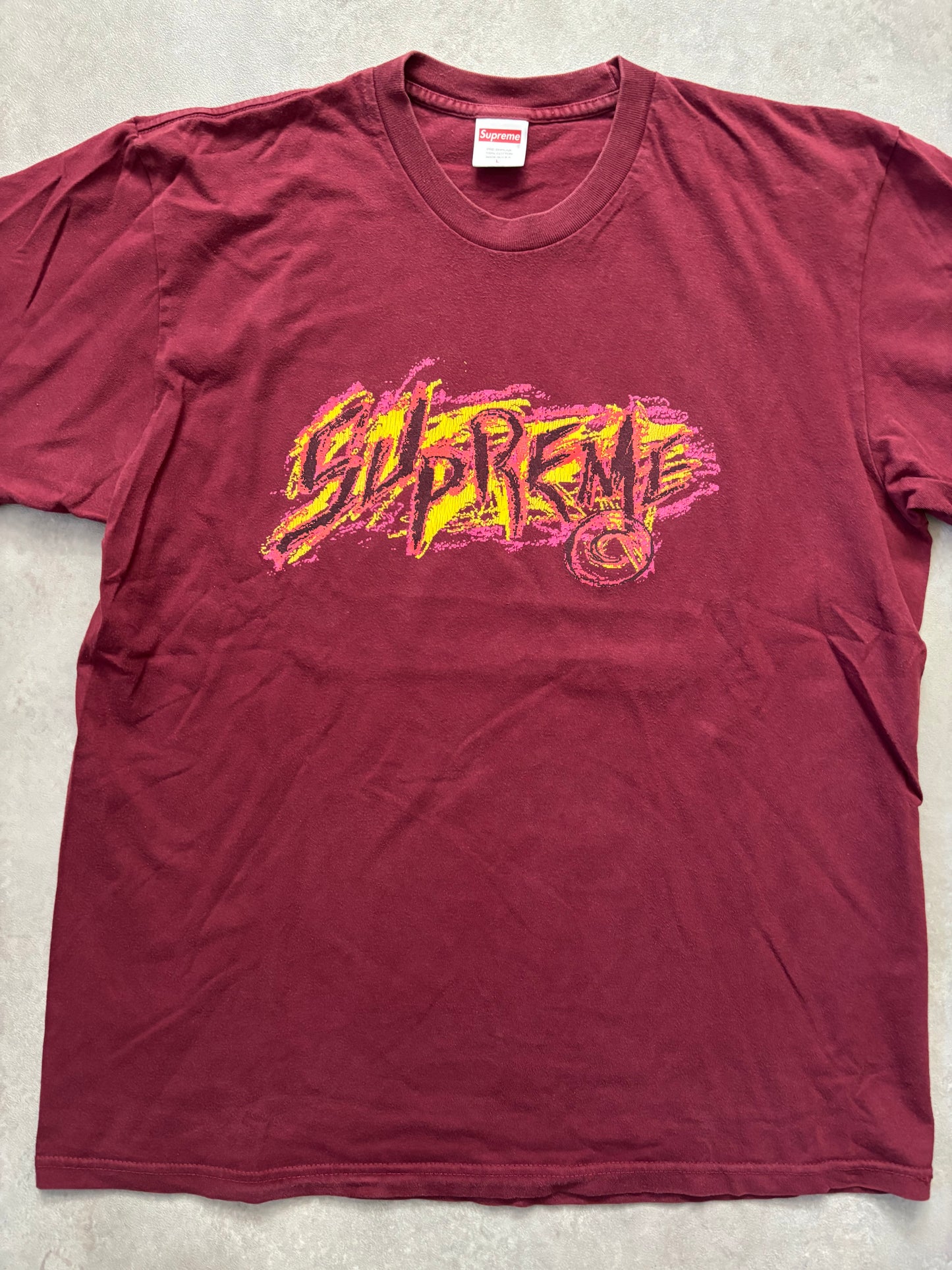 Supreme Paint Logo Tee (Str. L)