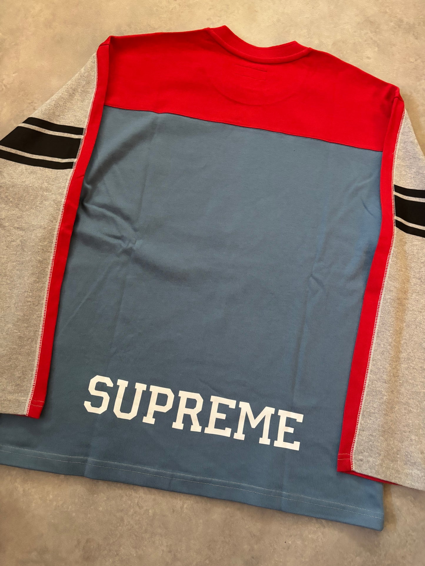 Supreme Split L/S Football Top (Str. M)