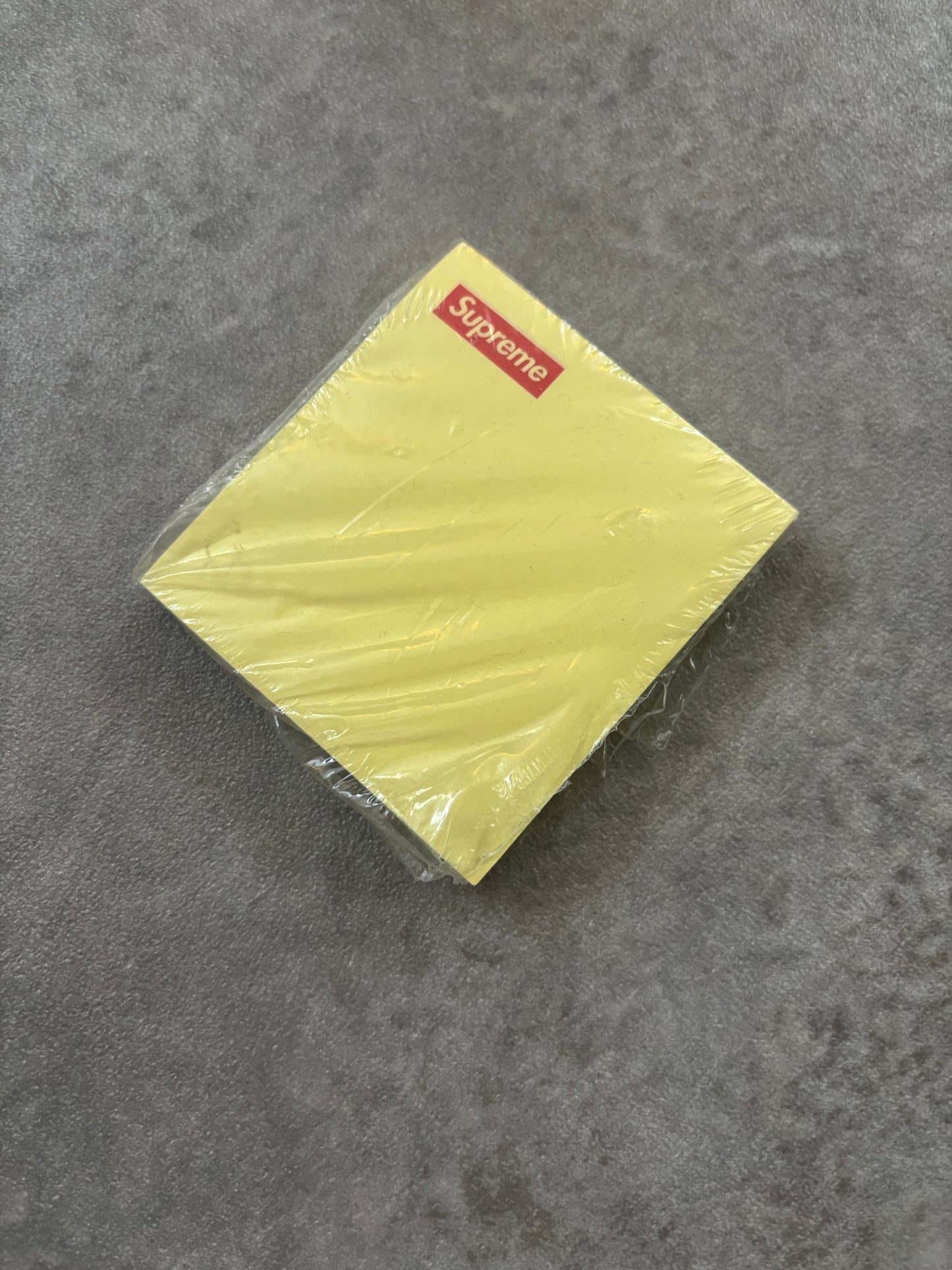 Supreme Yellow Post It Sticky Notes