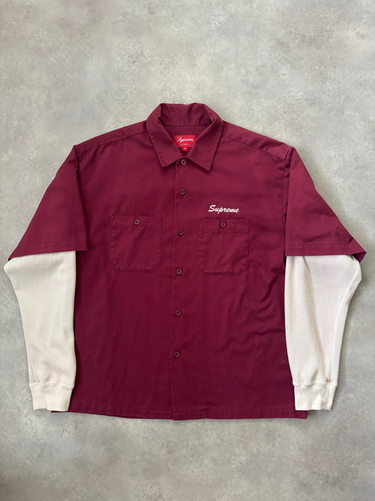 Supreme Double Sleeve Skjorte (Str. S)