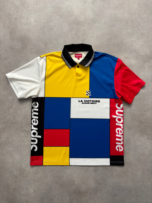 Supreme Colorblocked Soccer Polo (Str. S)