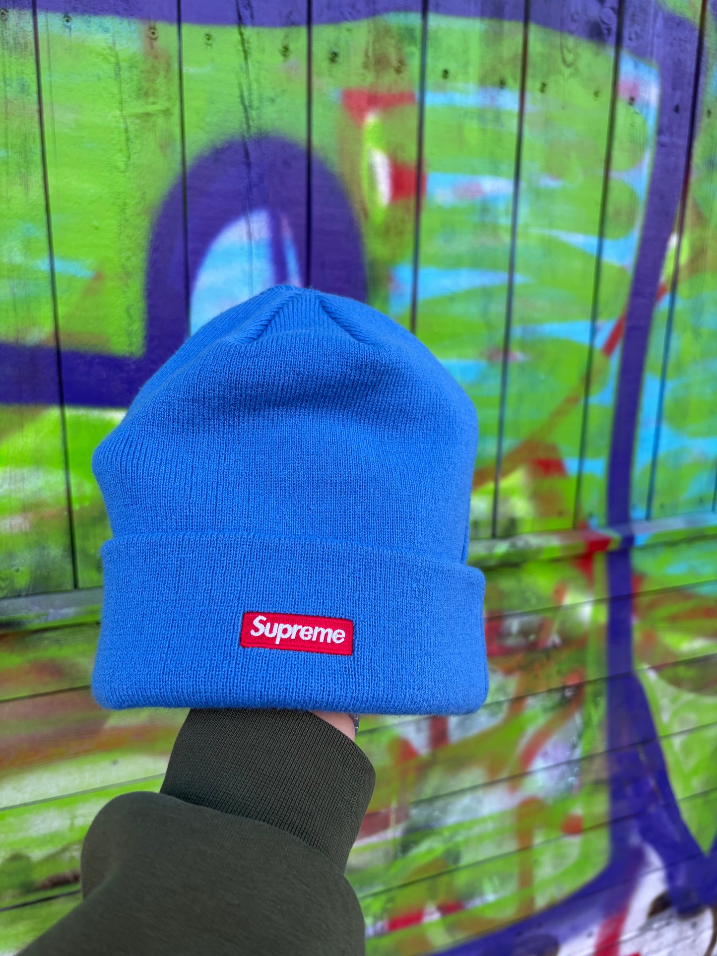 Supreme x New Era S Logo Beanie