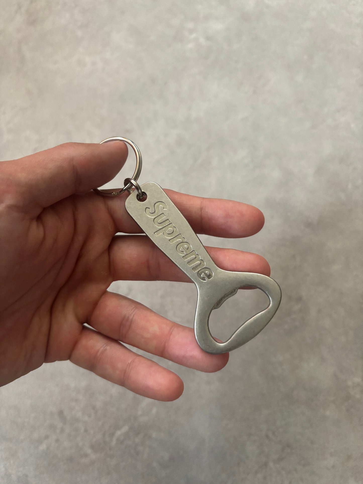 Supreme Bottle Opener Keychain
