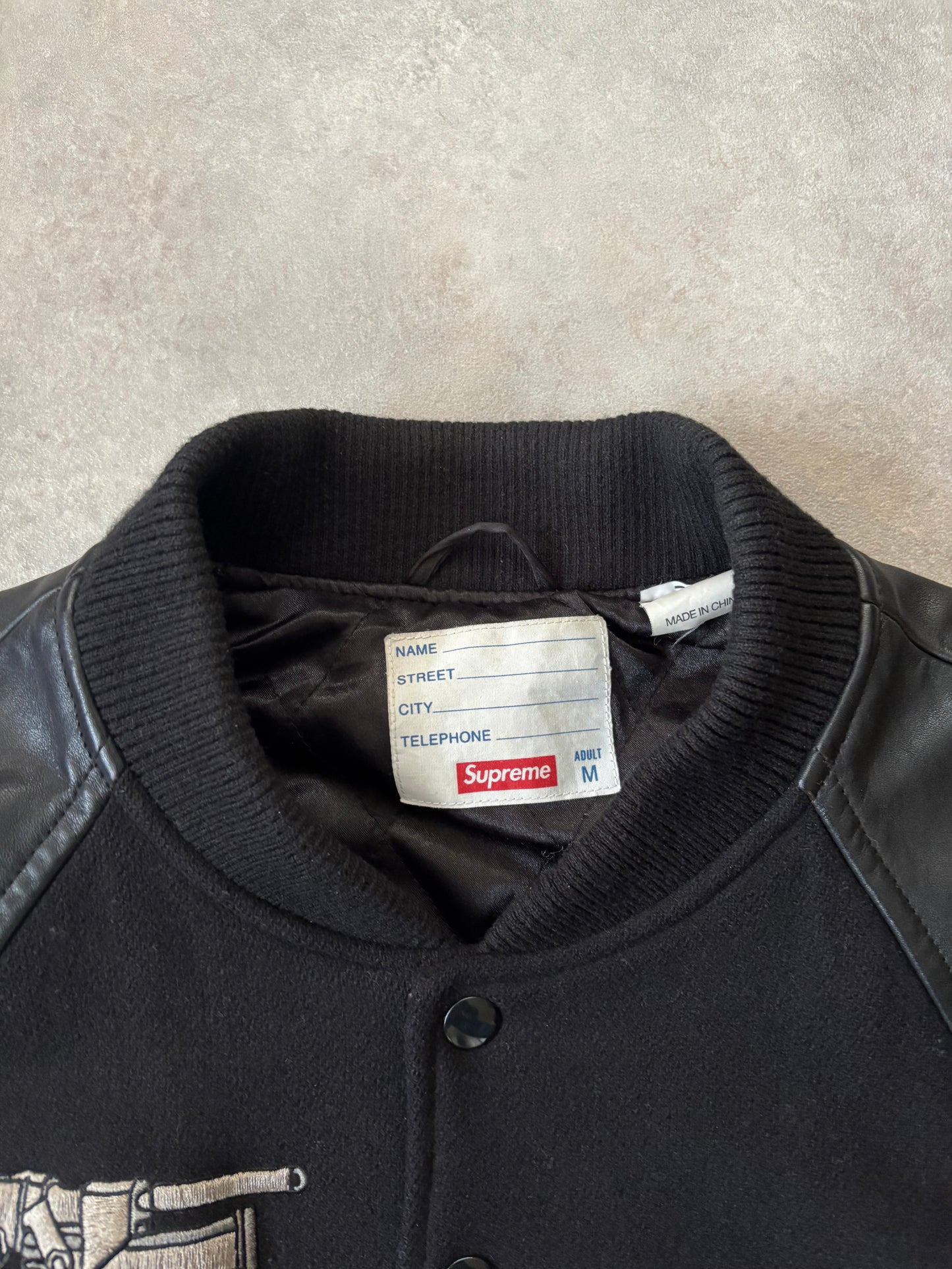 Supreme x Aeon Flux Leather Jacket (Str. M)