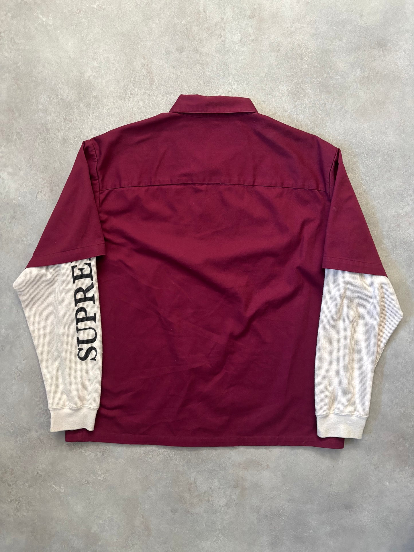 Supreme Double Sleeve Skjorte (Str. L)