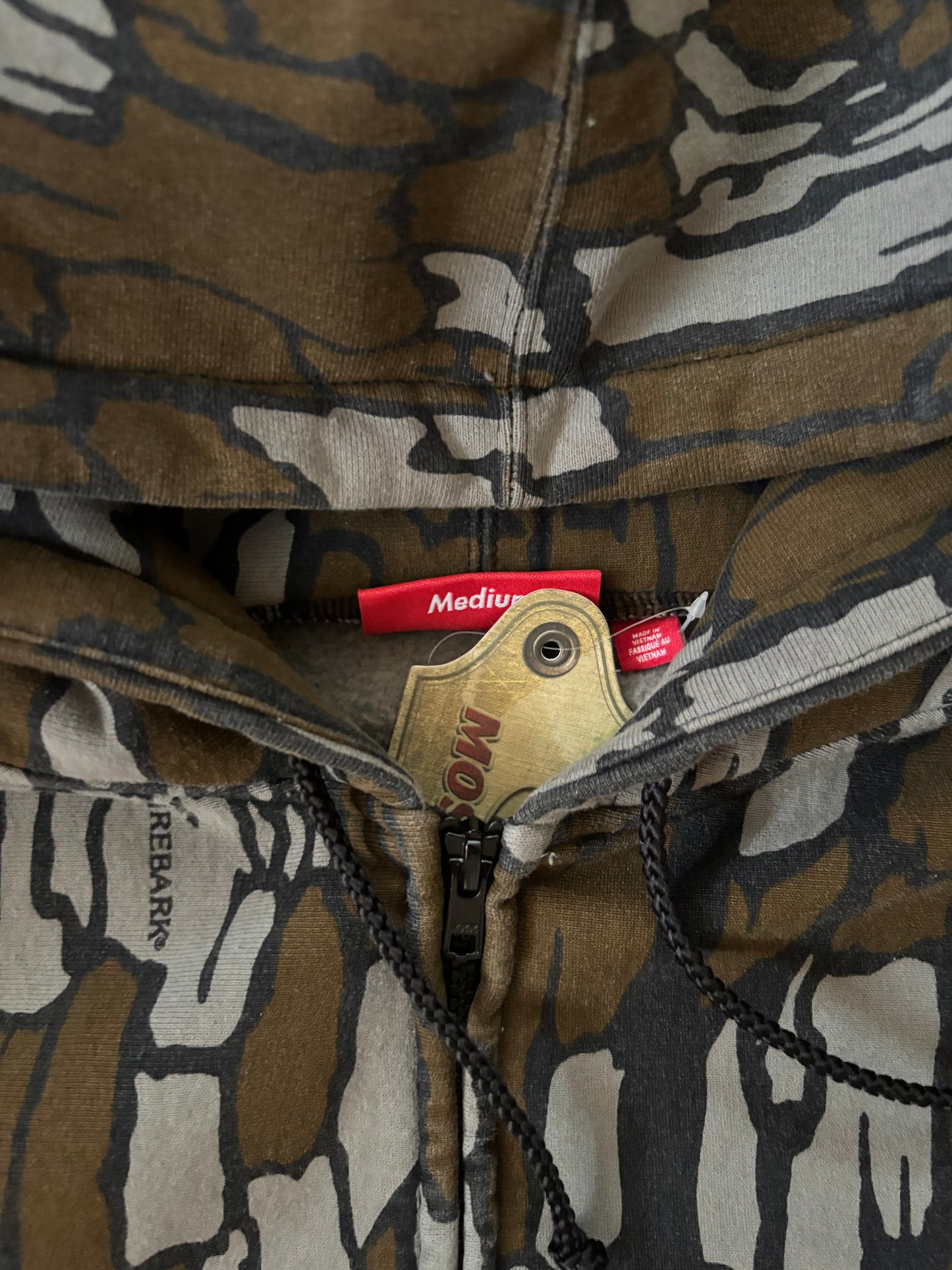 Supreme Work Zip Up Hooded Sweatshirt (Str. M)