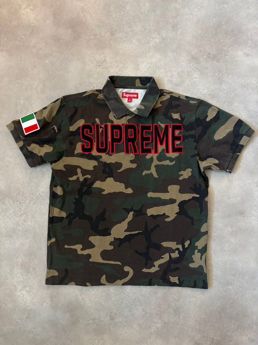Supreme Twill Appliqué Polo (Str. M)